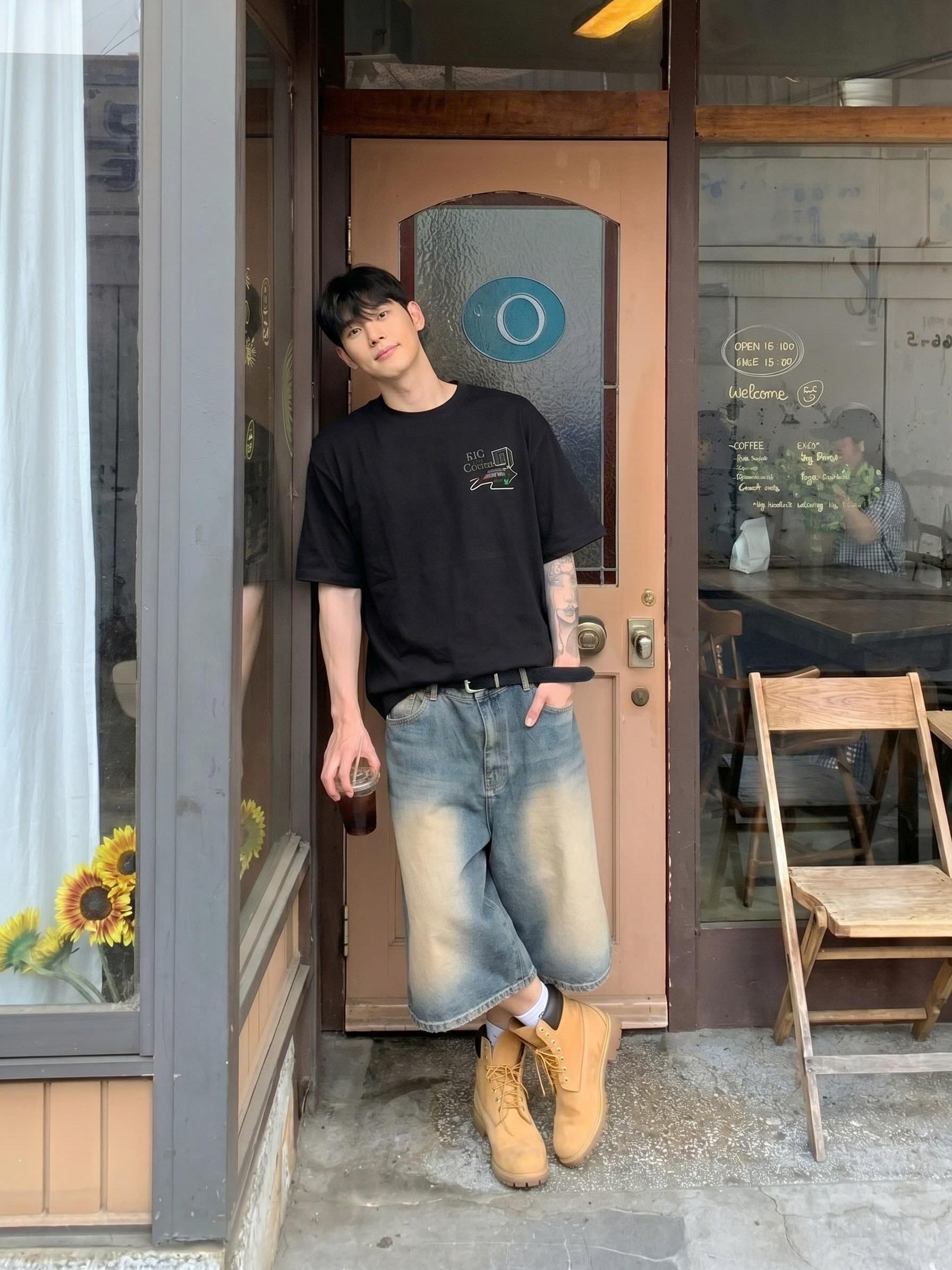 [NEW] Áo thun boxy CLOUDZY in hình máy tính retro 100% cotton 250gsm dày dặn áo phông form rộng nam nữ unisex END