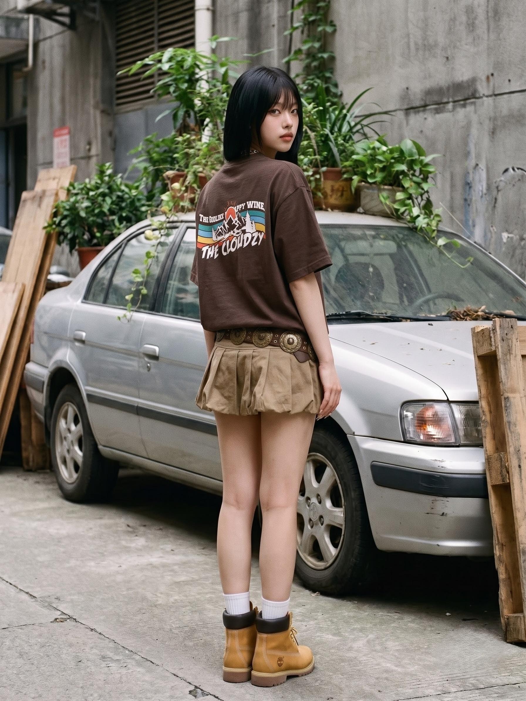 [NEW] Áo thun boxy CLOUDZY in chữ vải cotton 100% 250gsm dày dặn form rộng nam nữ áo phông local brand streetwear WINE