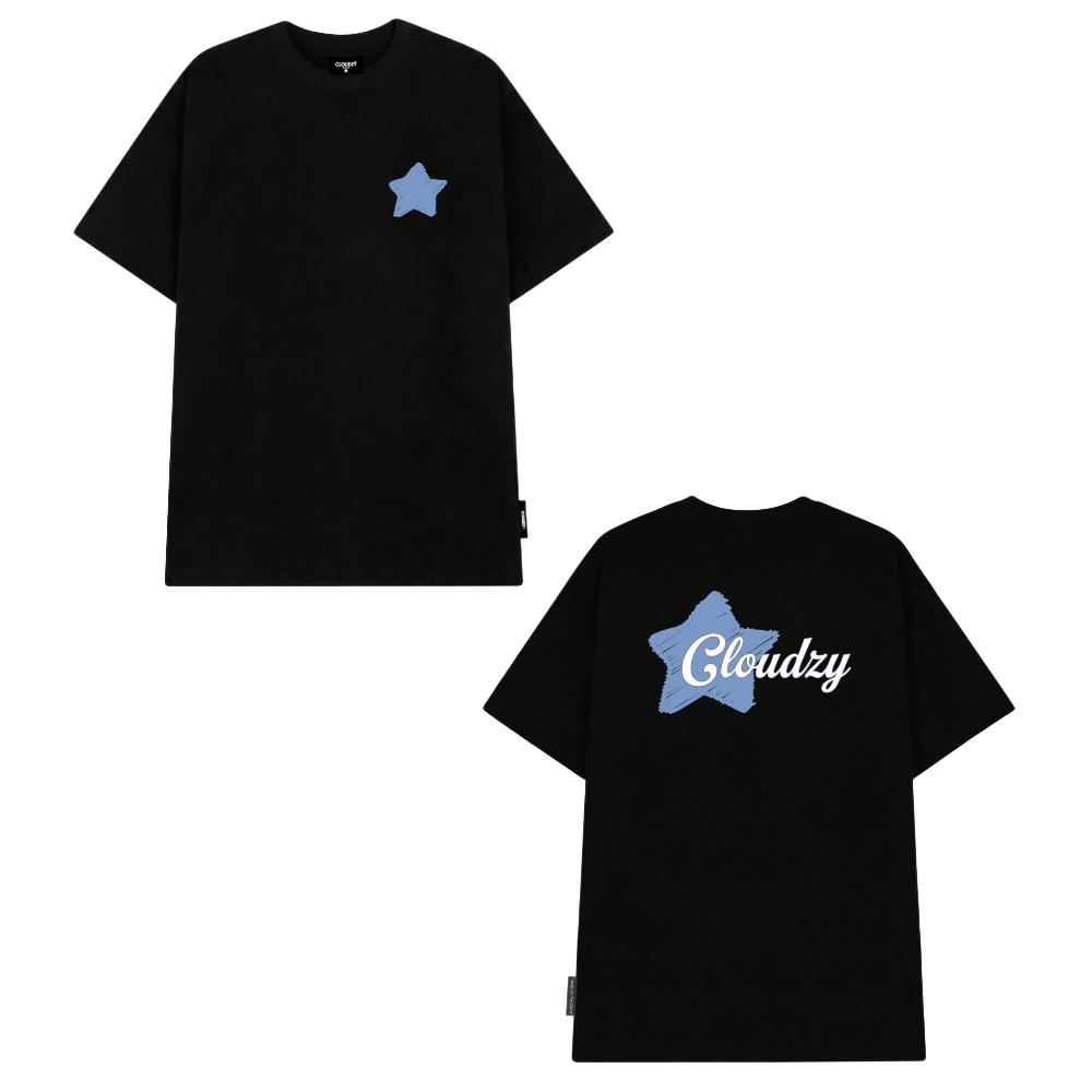 [NEW] Áo thun oversize CLOUDZY in chữ vải cotton 100% 250gsm form rộng nam nữ áo phông regular local brand streetwear basic NOVA