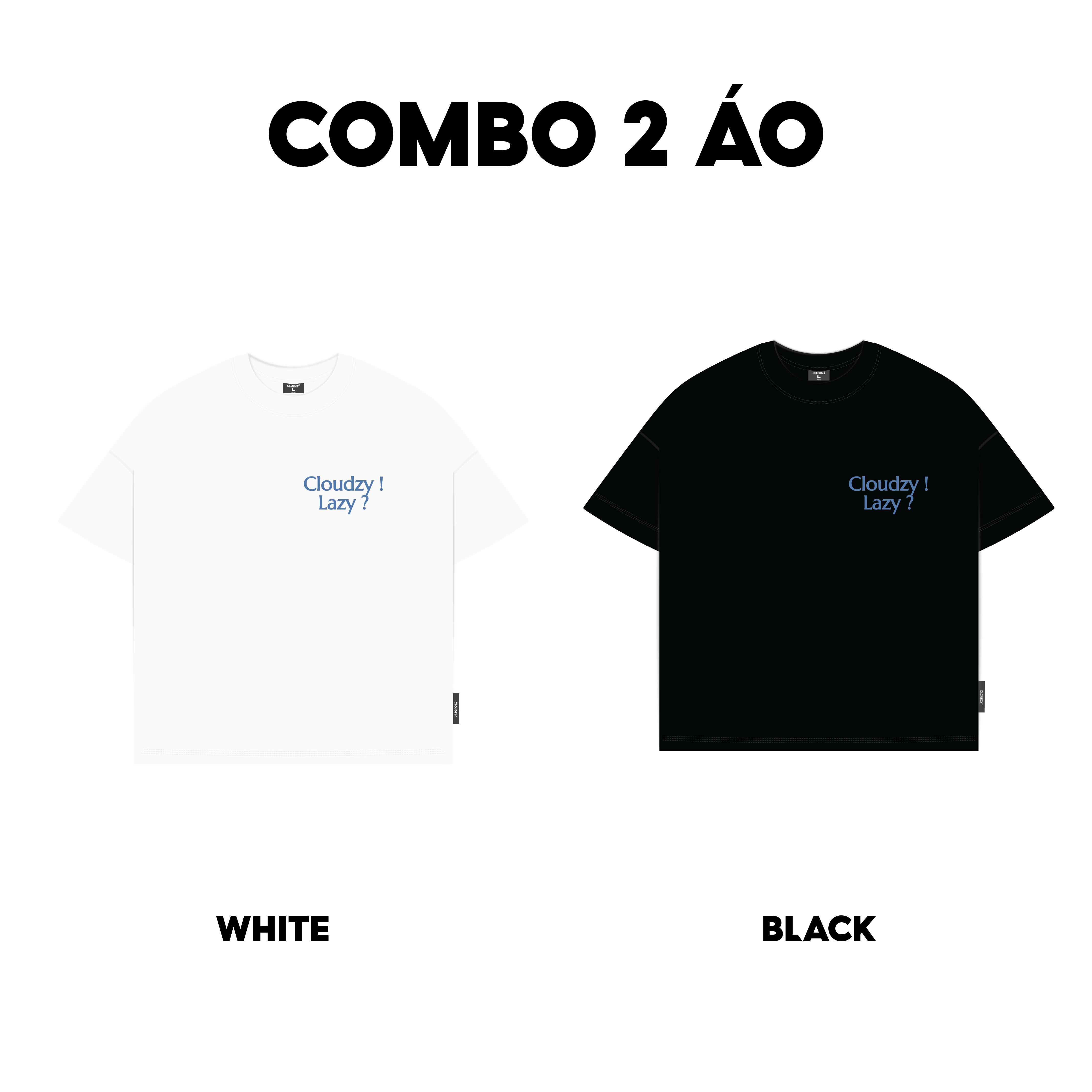 Áo thun boxy tee AIRY local brand Cloudzy unisex phông tay lỡ nữ cotton phối màu form rộng boxy