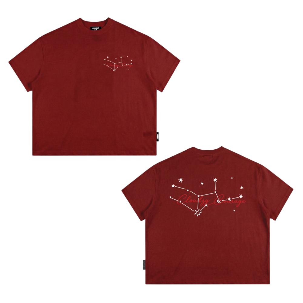 [NEW] Áo thun boxy in hình cá tính 100% cotton 250gsm form rộng nam nữ áo phông local brand CLOUDZY streetwear COURAGE