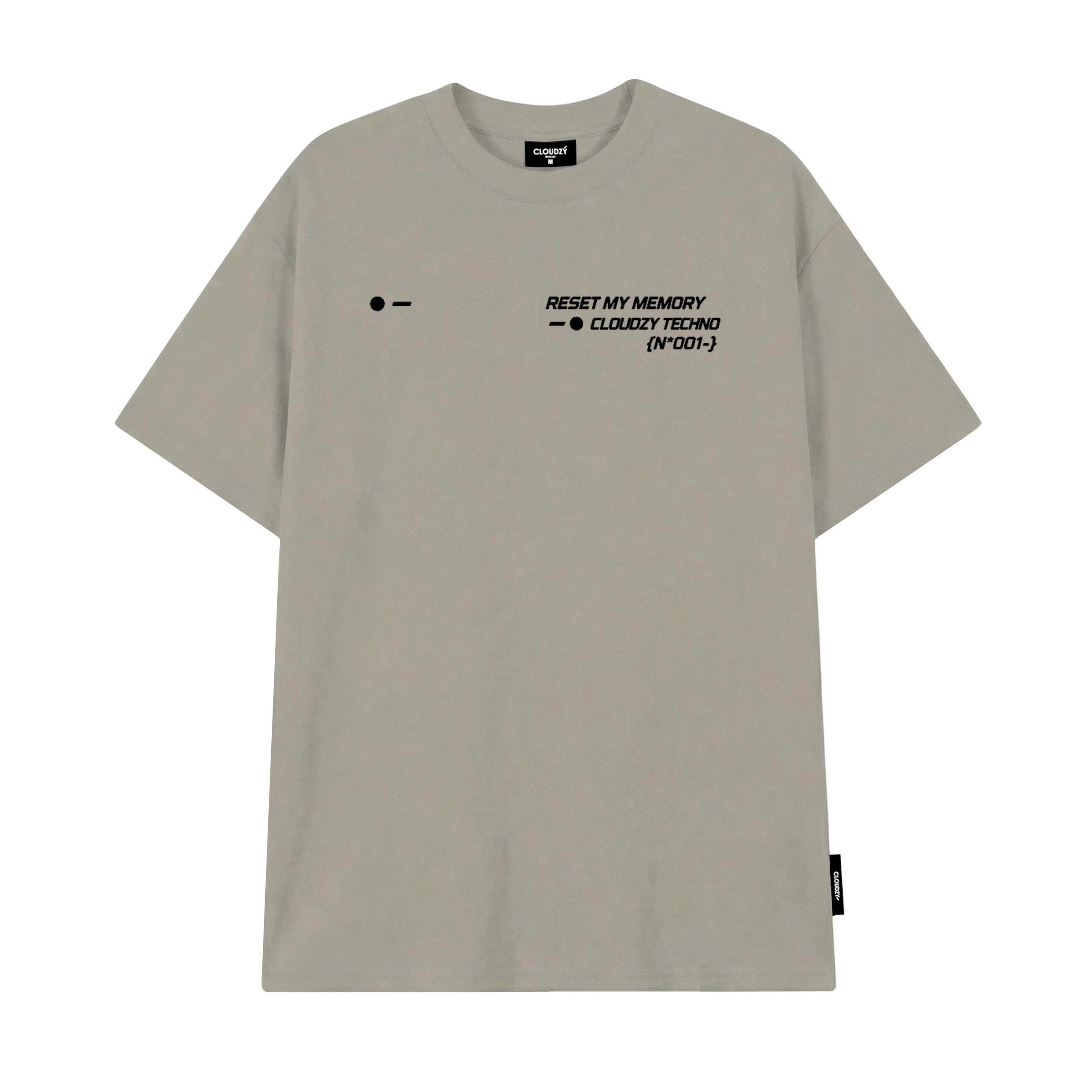 [NEW] Áo thun oversize CLOUDZY in chữ 100% cotton 250gsm áo phông form rộng nam nữ unisex local brand streetwear RESET