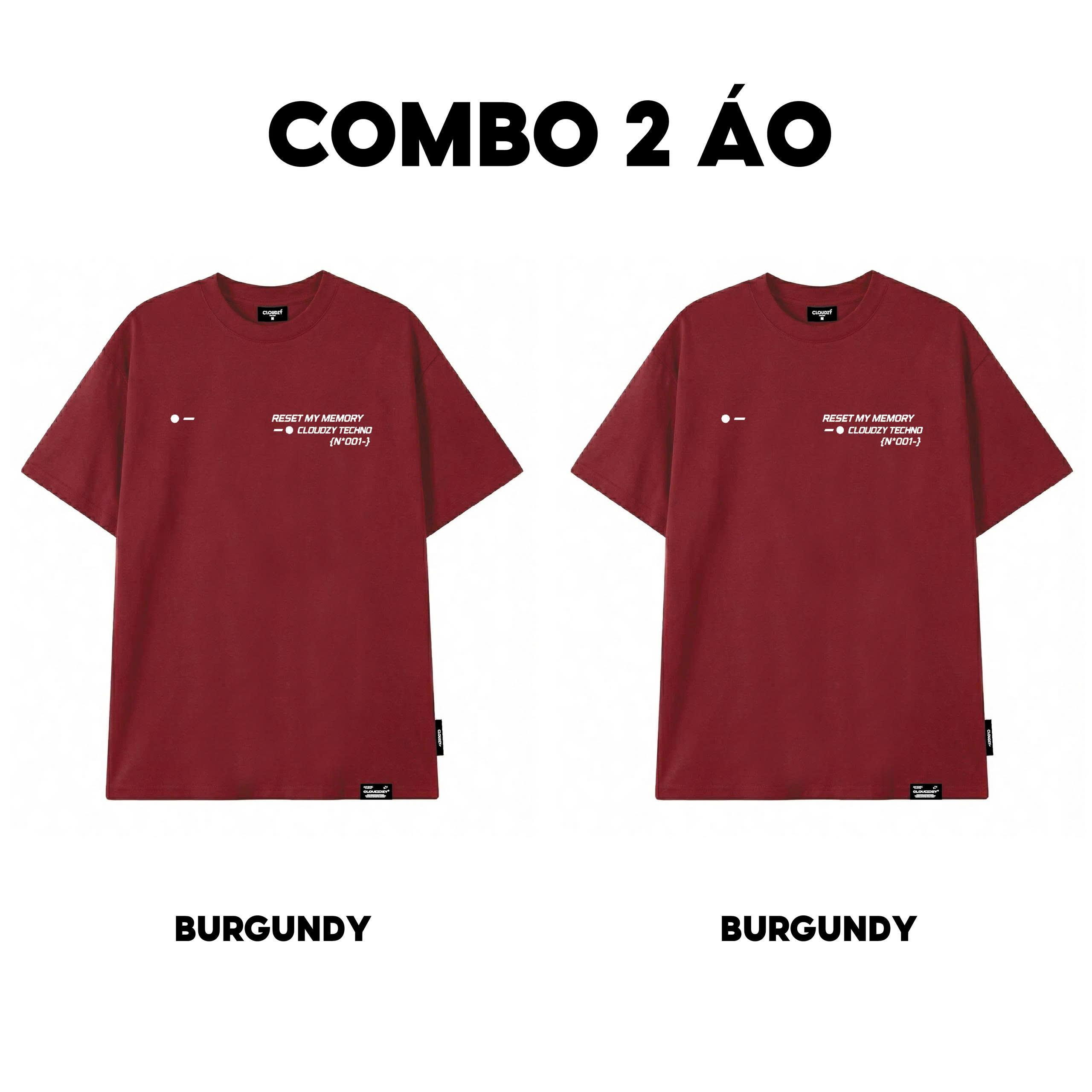 [NEW] Áo thun oversize CLOUDZY in chữ 100% cotton 250gsm áo phông form rộng nam nữ unisex local brand streetwear RESET