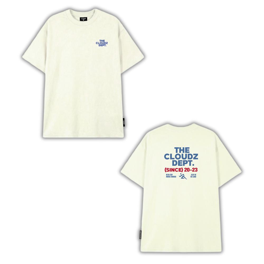 [NEW] Áo thun oversize CLOUDZY in chữ vải cotton 100% 250gsm form rộng nam nữ áo phông local brand streetwear basic DEPT