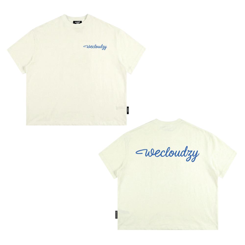 [NEW] Áo thun boxy CLOUDZY in chữ Wecloudzy 100% cotton 250gsm dày dặn áo phông form rộng nam nữ unisex basic WE