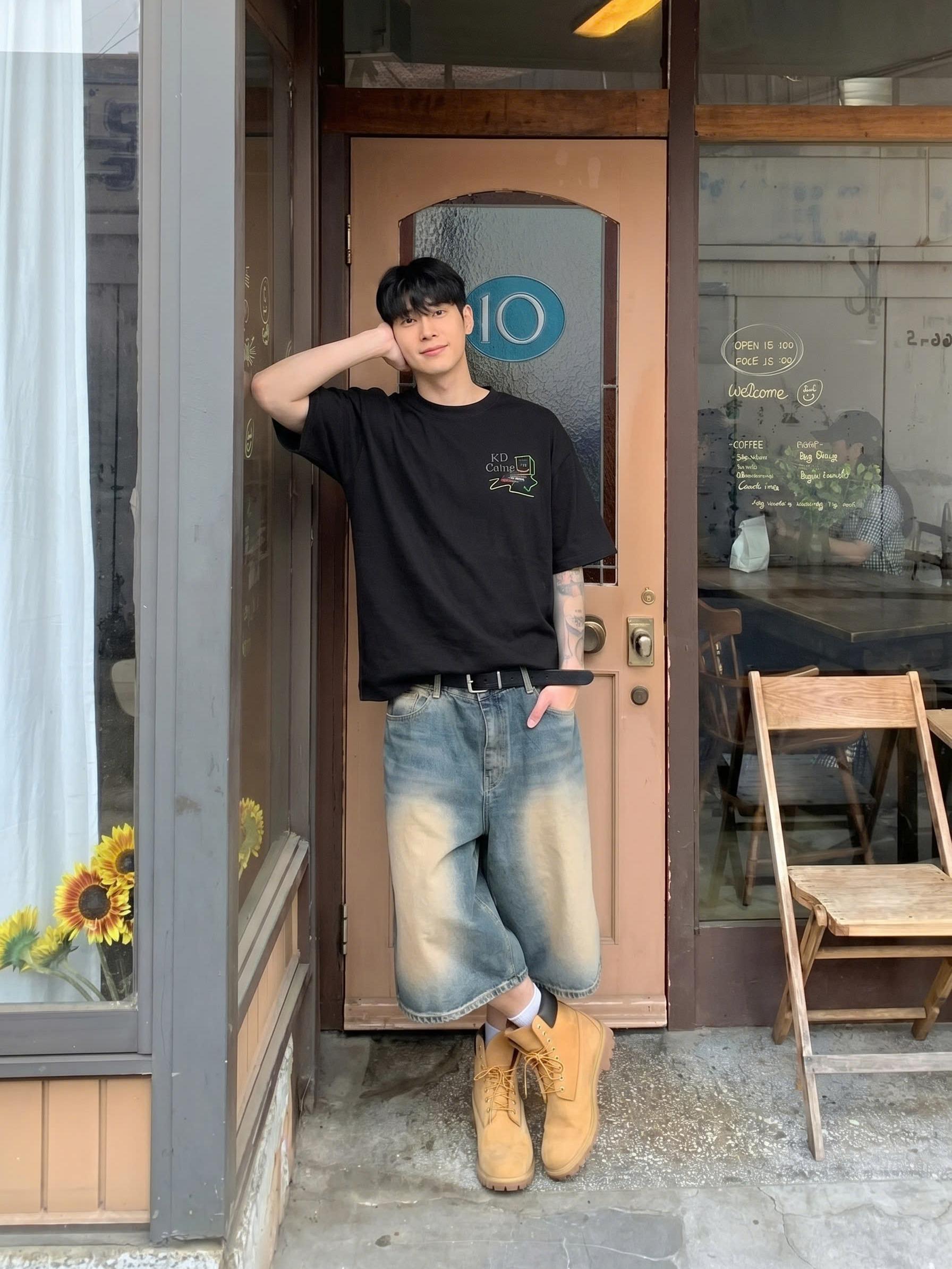[NEW] Áo thun boxy CLOUDZY in hình máy tính retro 100% cotton 250gsm dày dặn áo phông form rộng nam nữ unisex END