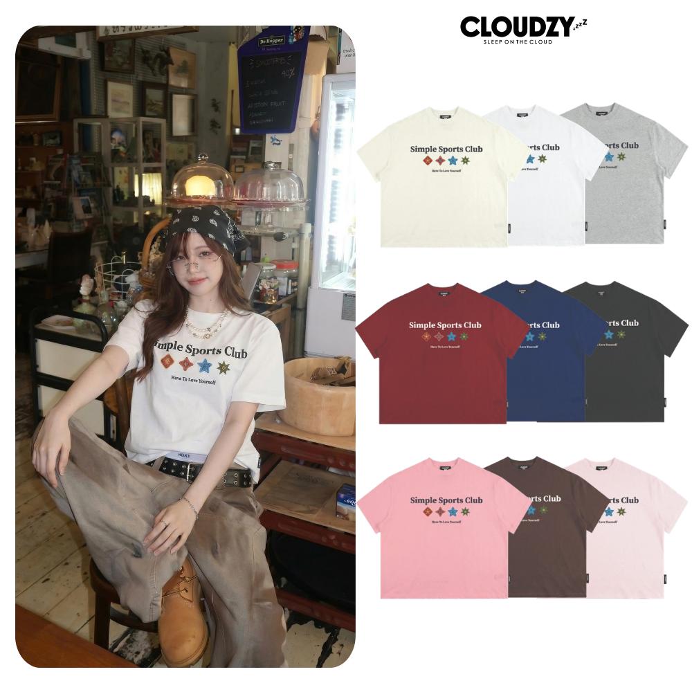 [NEW] Áo thun boxy CLOUDZY in chữ 100% cotton 250gsm dày dặn áo phông form rộng nam nữ unisex local brand SPORT