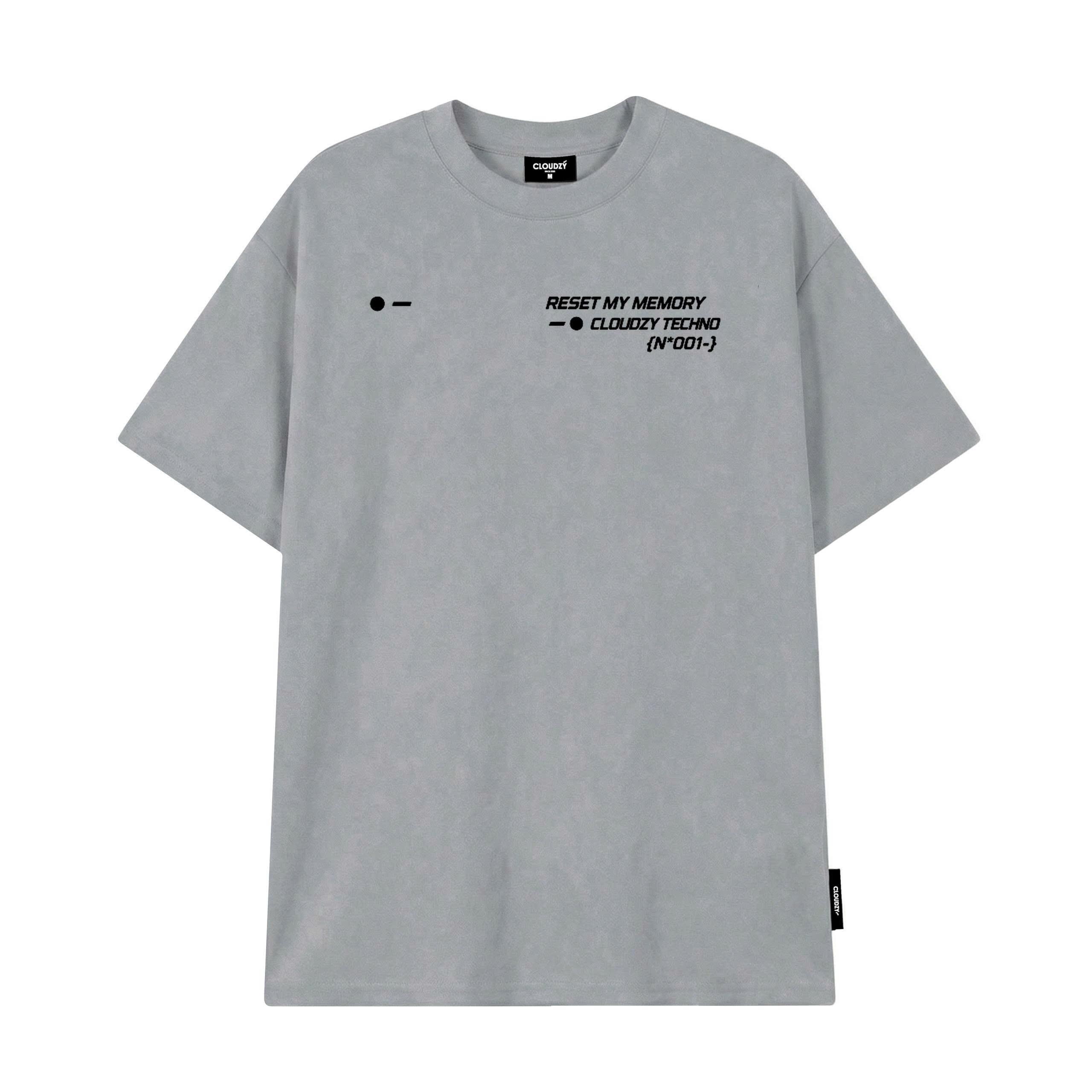 [NEW] Áo thun oversize CLOUDZY in chữ 100% cotton 250gsm áo phông form rộng nam nữ unisex local brand streetwear RESET