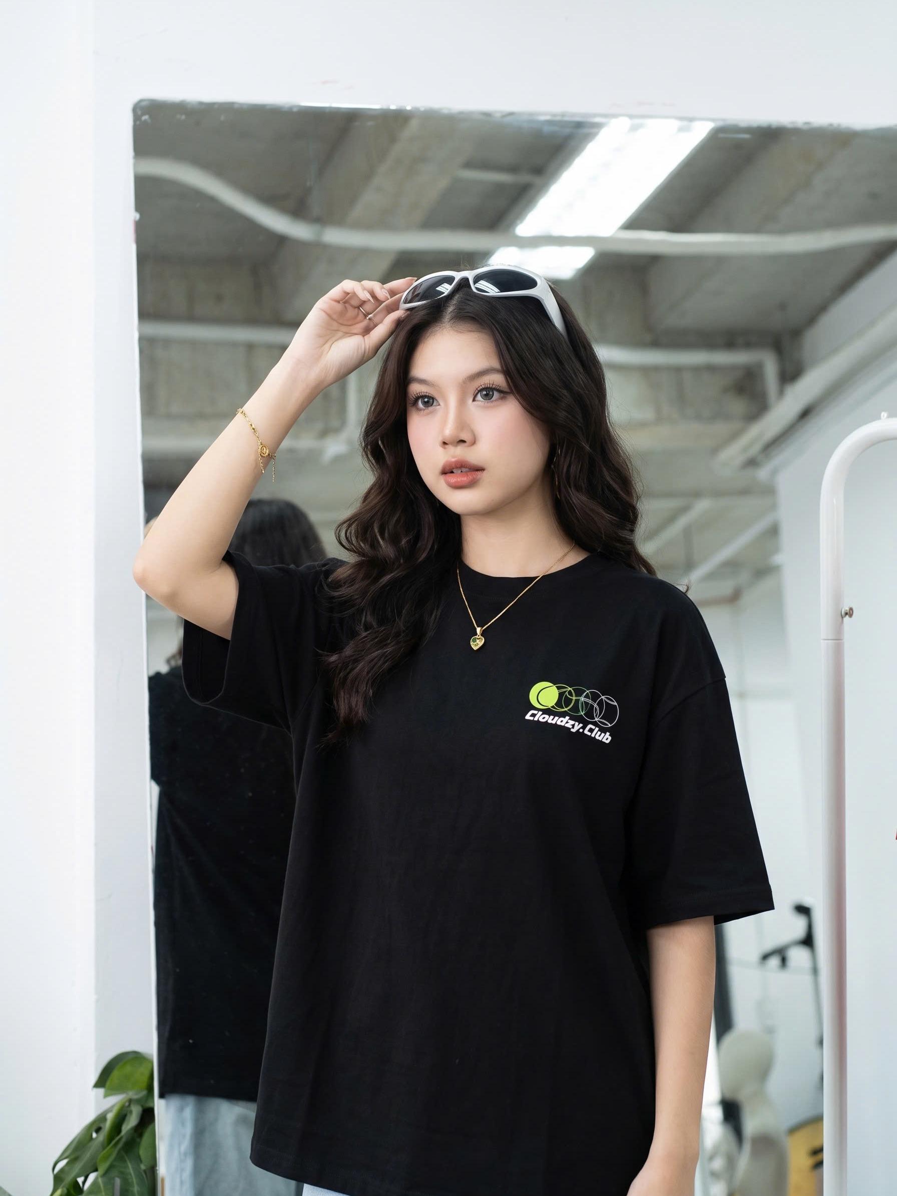 [NEW] Áo thun regular CLOUDZY in chữ vải cotton 100% 250gsm dày dặn form rộng nam nữ áo phông oversize local brand streetwear OUTDOOR