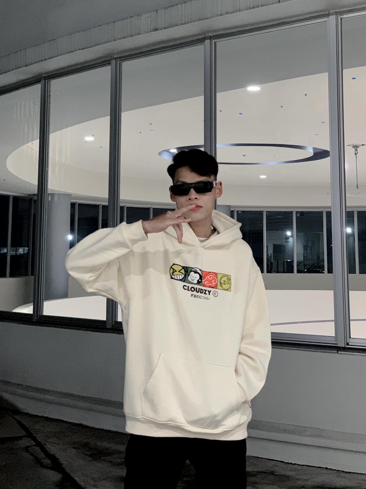 Áo khoác hoodie nỉ nam nữ form rộng oversize mũ to đầy dặn 2 lớp localbrand Cloudzy unisex TEAMMATE
