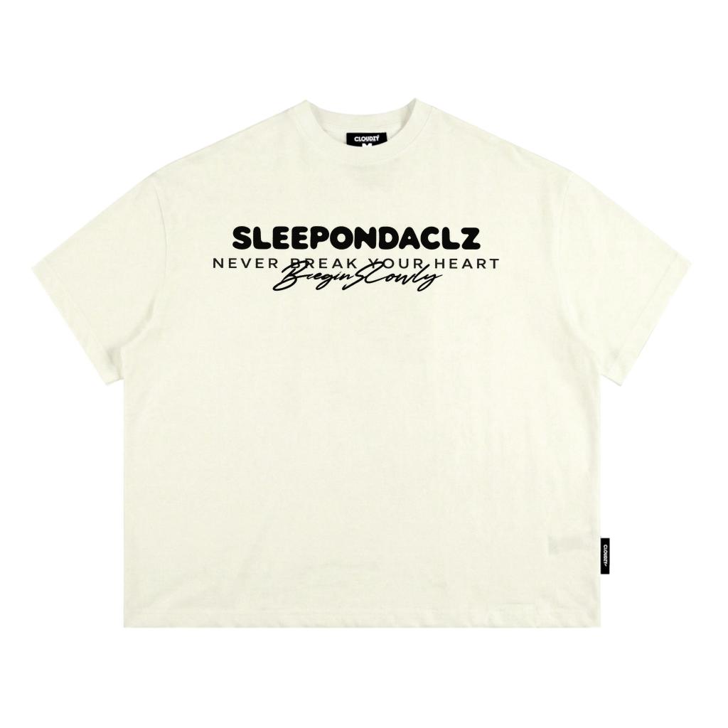 [NEW] Áo thun boxy CLOUDZY in chữ 100% cotton 250gsm áo phông form rộng nam nữ unisex local brand streetwear BREAK