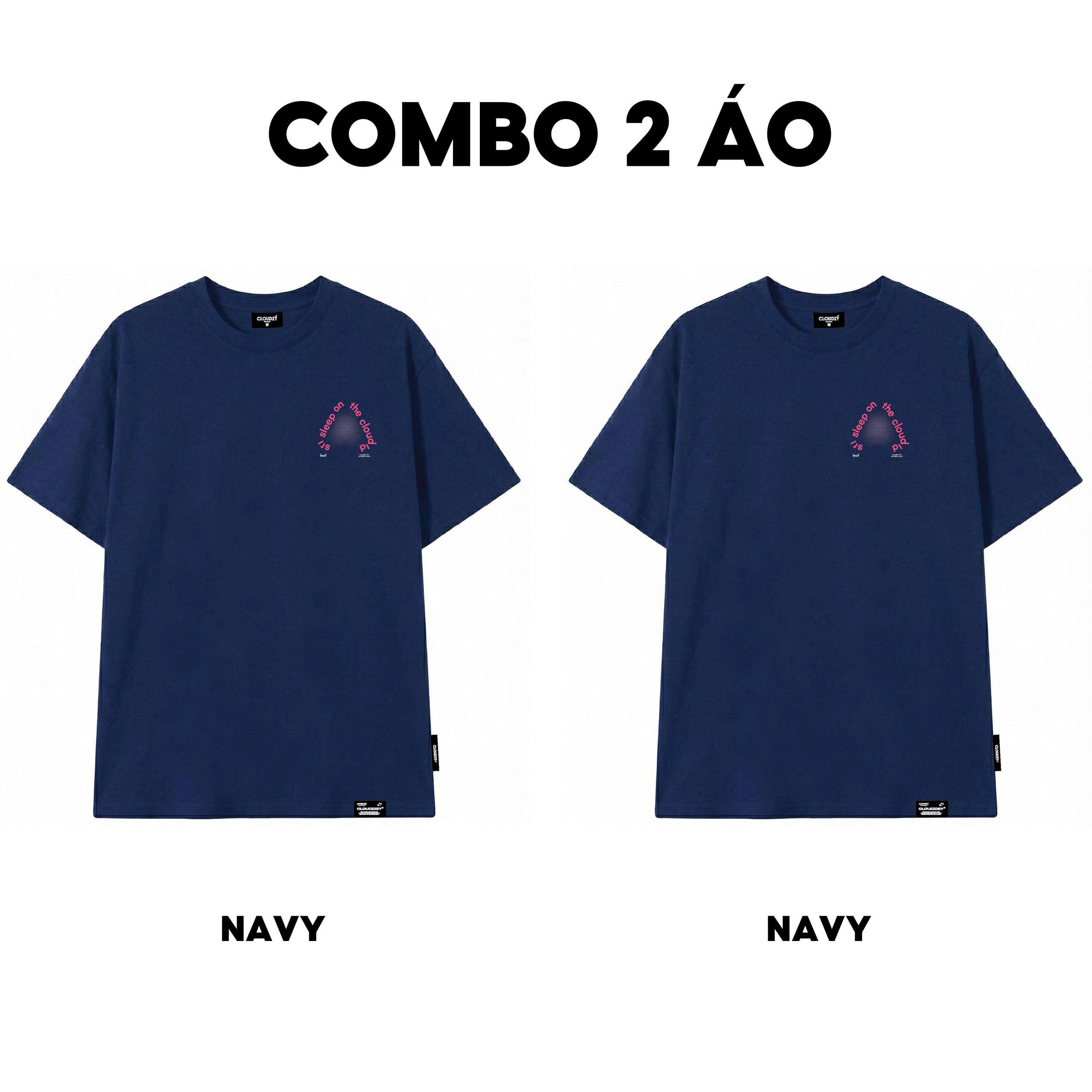 [NEW] Áo thun oversize CLOUDZY in lưng 100% cotton 250gsm áo phông form rộng nam nữ unisex local brand streetwear DOT