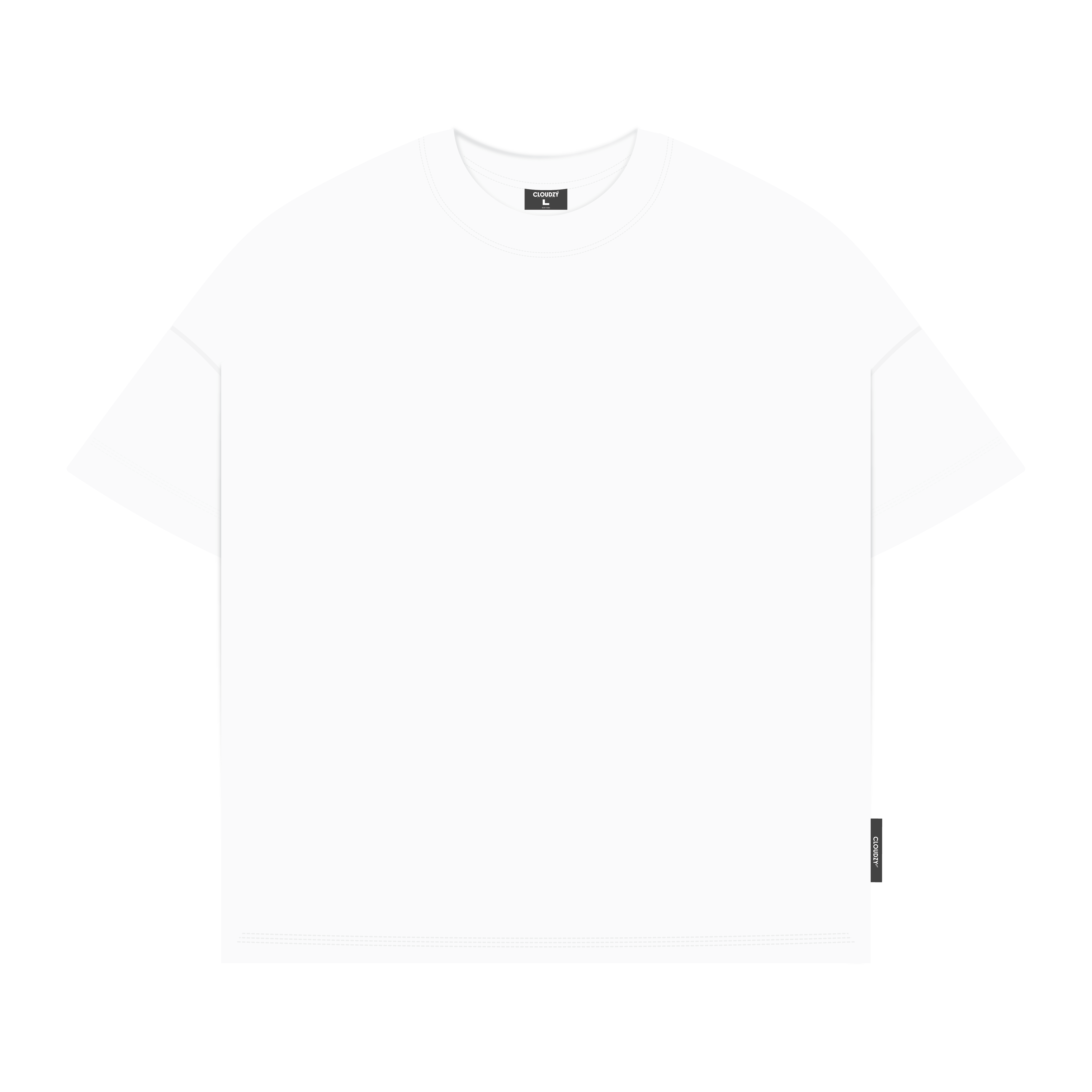 Áo thun Boxy nam nữ tay lỡ phông BOXY TRƠN unisex form boxy Cloudzy local brand cổ tròn 100% cotton