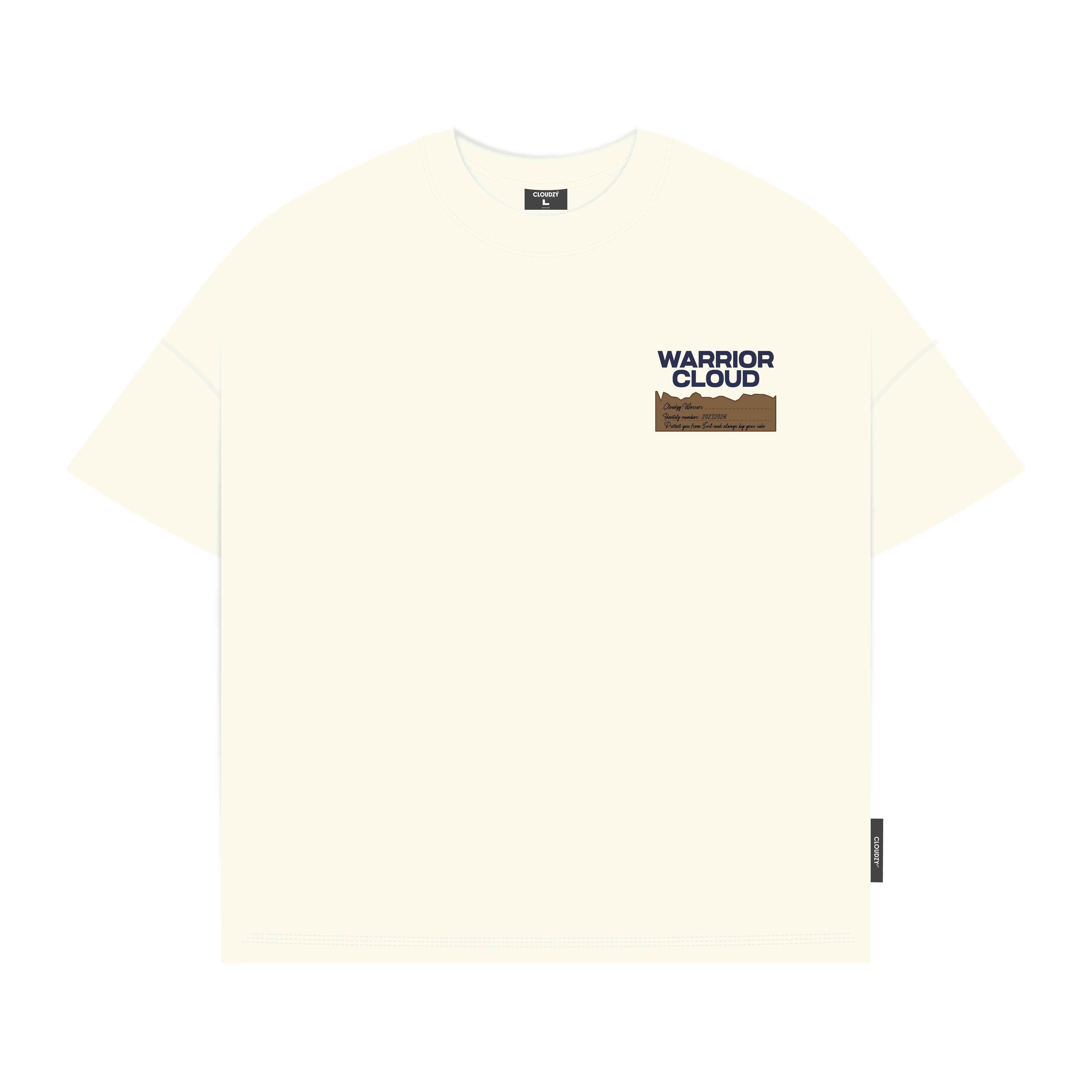 Áo thun boxy local brand CLOUDZY 100% cotton 250gsm dày dặn áo phông form rộng nam nữ unisex WARRI