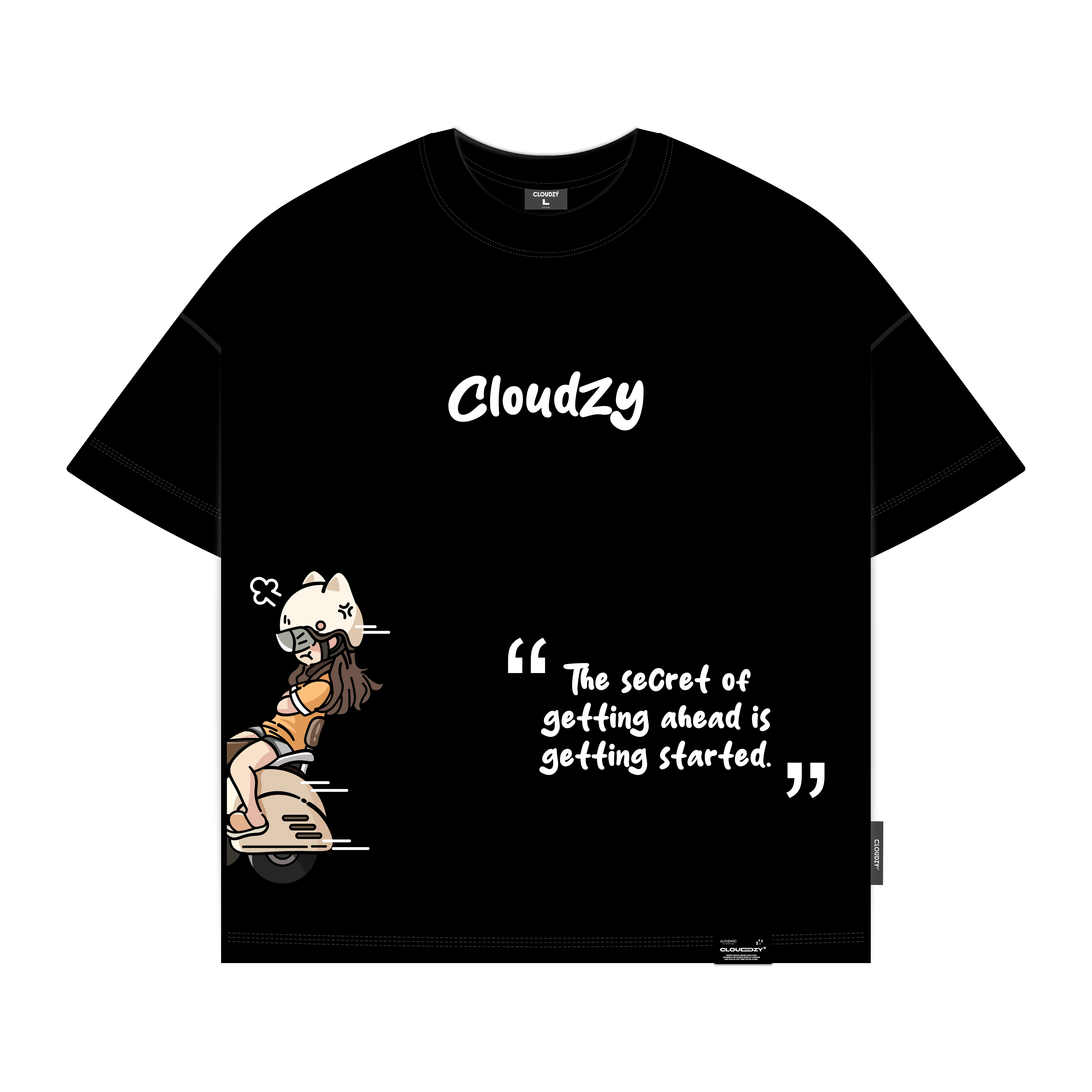 Áo thun boxy nam nữ oversize basic tay lỡ phông unisex form boxy rộng cổ tròn cotton CLOUDZY COUPLE