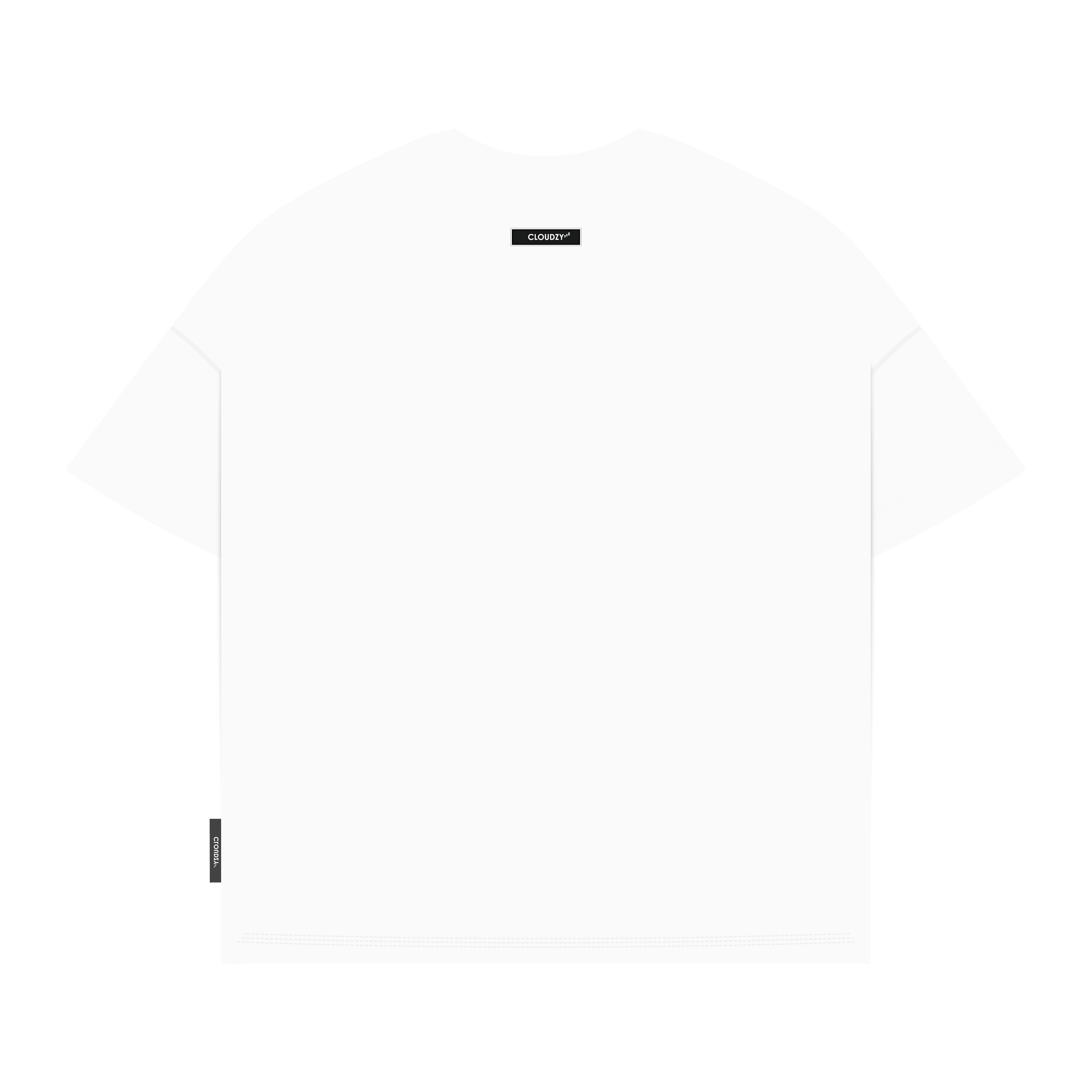 Áo thun boxy thêu Cloudzy unisex phông tay lỡ nữ nam cotton phối màu form rộng boxy MESS