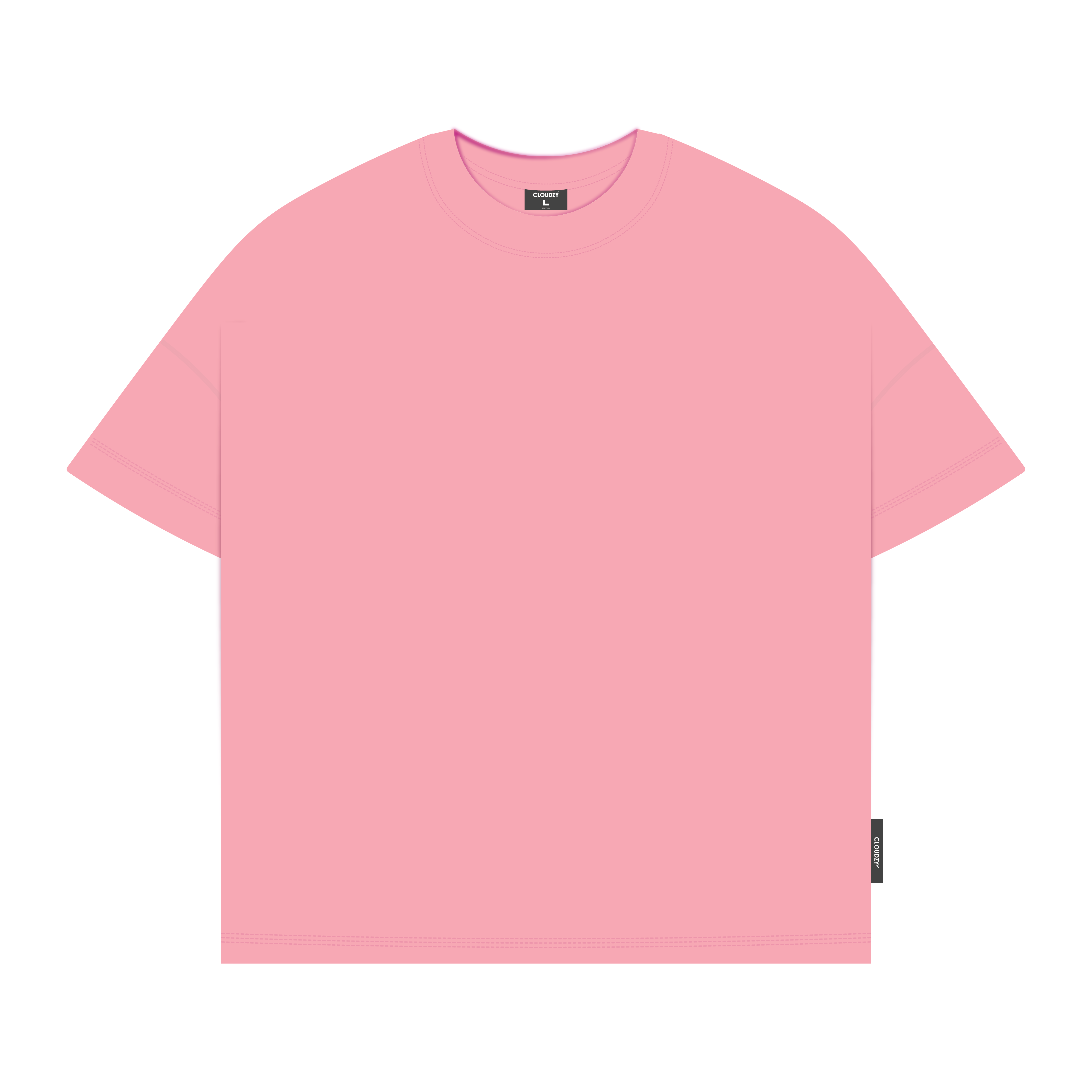 Áo thun Boxy nam nữ tay lỡ phông BOXY TRƠN unisex form boxy Cloudzy local brand cổ tròn 100% cotton