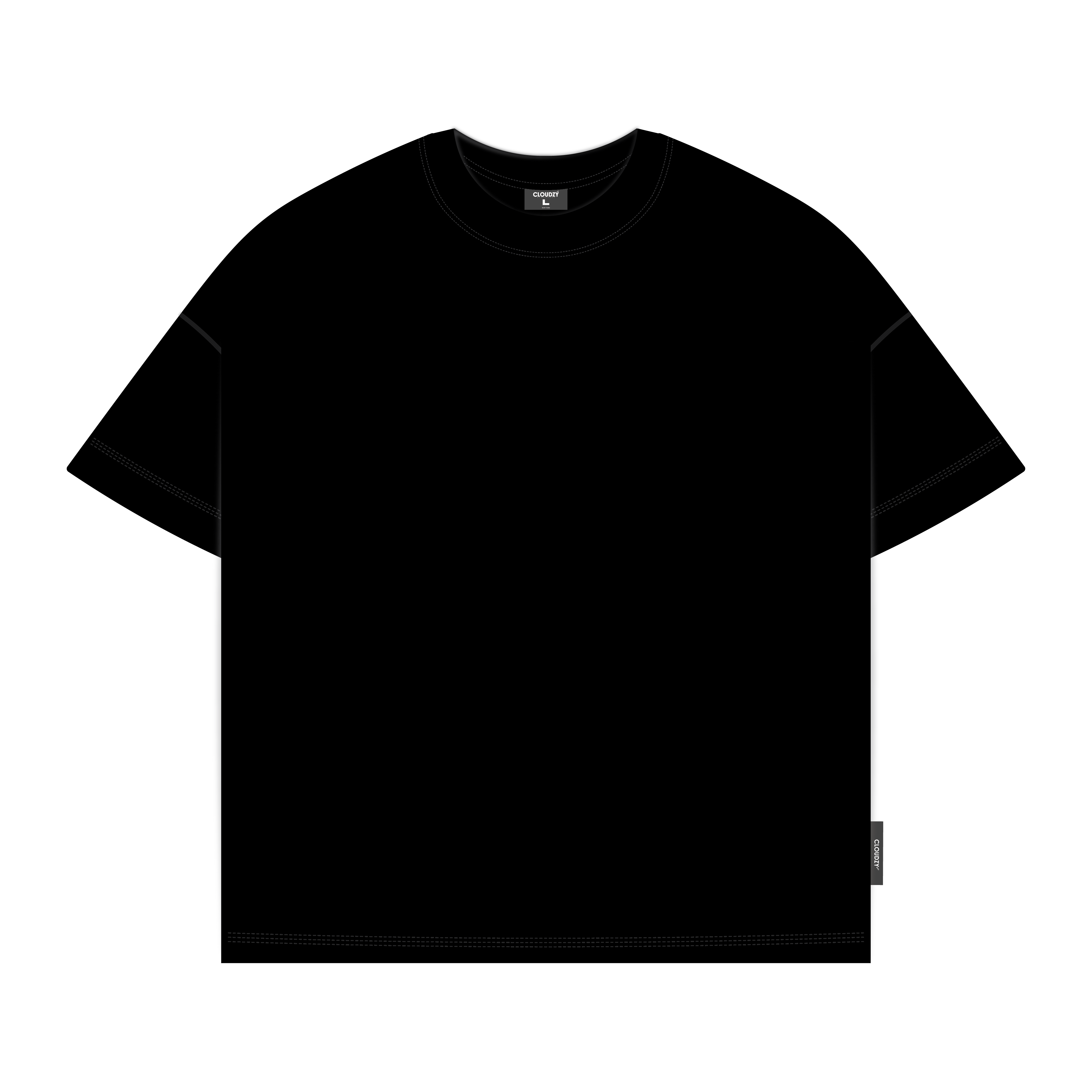 Áo thun Boxy nam nữ tay lỡ phông BOXY TRƠN unisex form boxy Cloudzy local brand cổ tròn 100% cotton