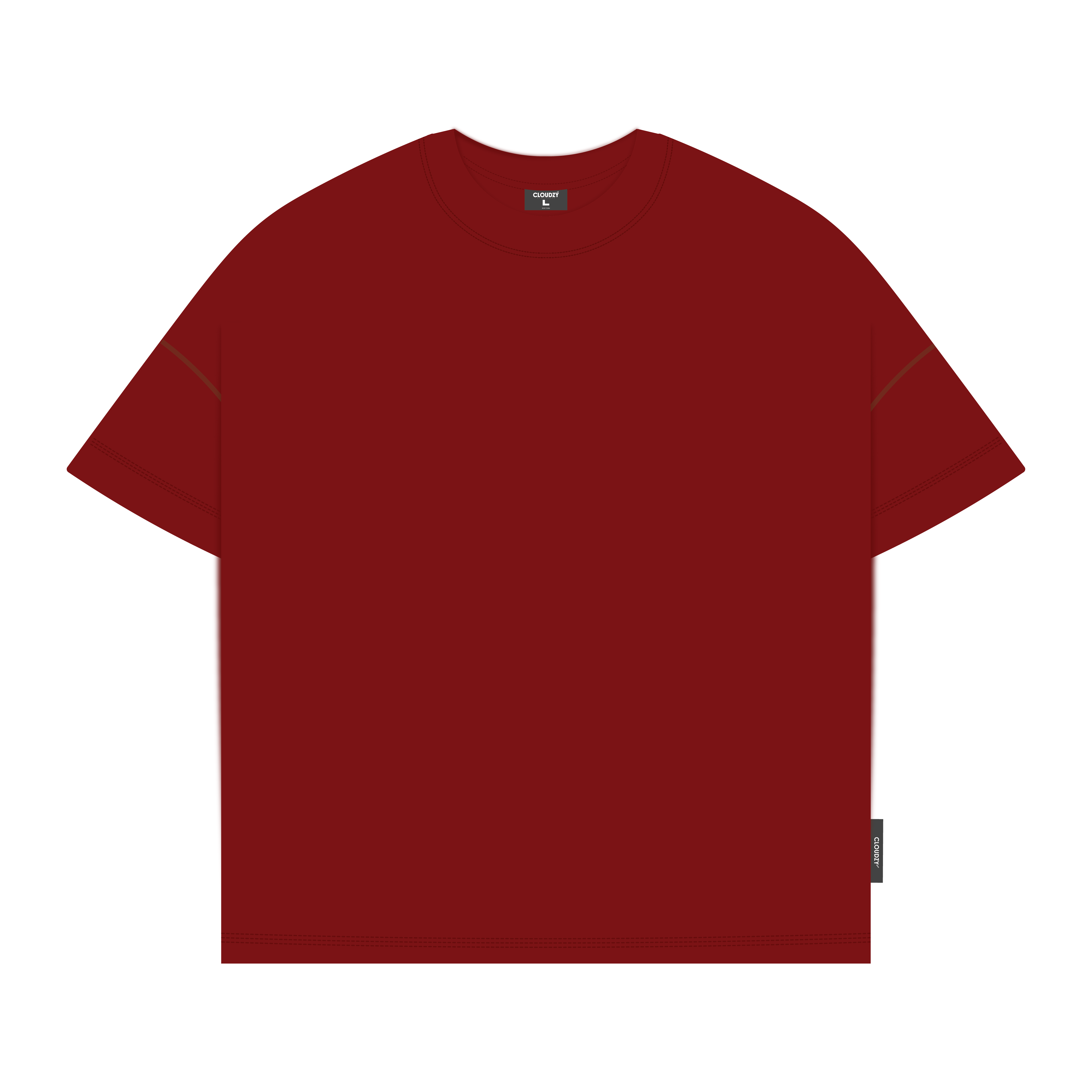 Áo thun Boxy nam nữ tay lỡ phông BOXY TRƠN unisex form boxy Cloudzy local brand cổ tròn 100% cotton