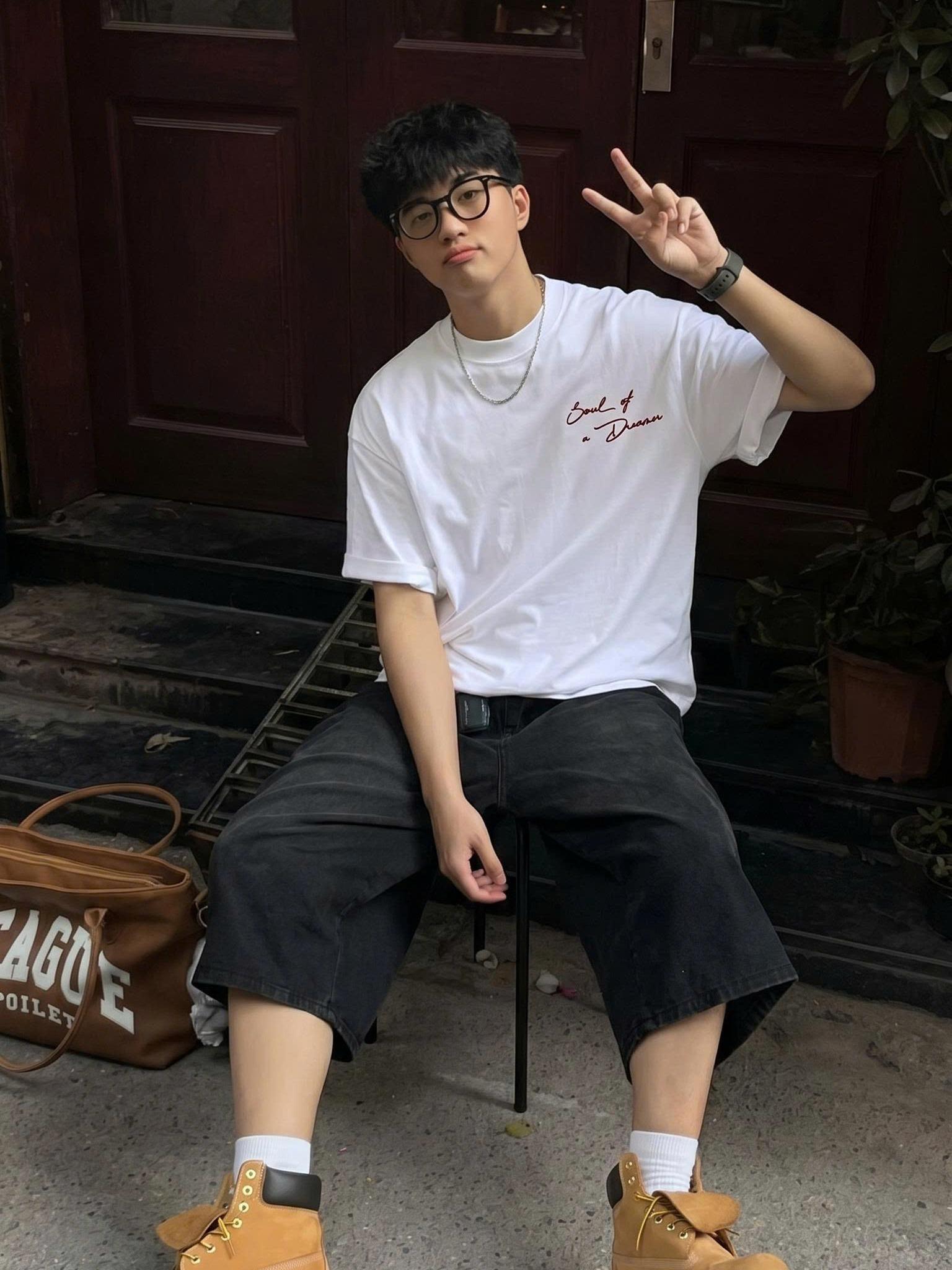 [NEW] Áo thun boxy CLOUDZY in chữ vải cotton 100% 250gsm form rộng nam nữ áo phông local brand streetwear basic OF