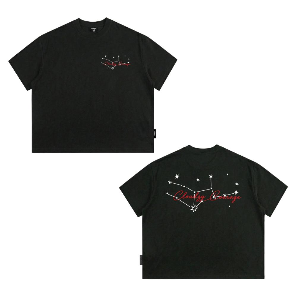 [NEW] Áo thun boxy in hình cá tính 100% cotton 250gsm form rộng nam nữ áo phông local brand CLOUDZY streetwear COURAGE