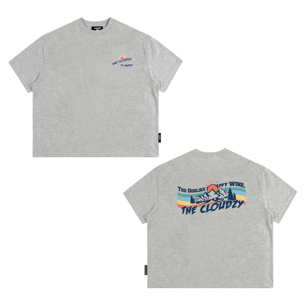 [NEW] Áo thun boxy CLOUDZY in chữ vải cotton 100% 250gsm dày dặn form rộng nam nữ áo phông local brand streetwear WINE
