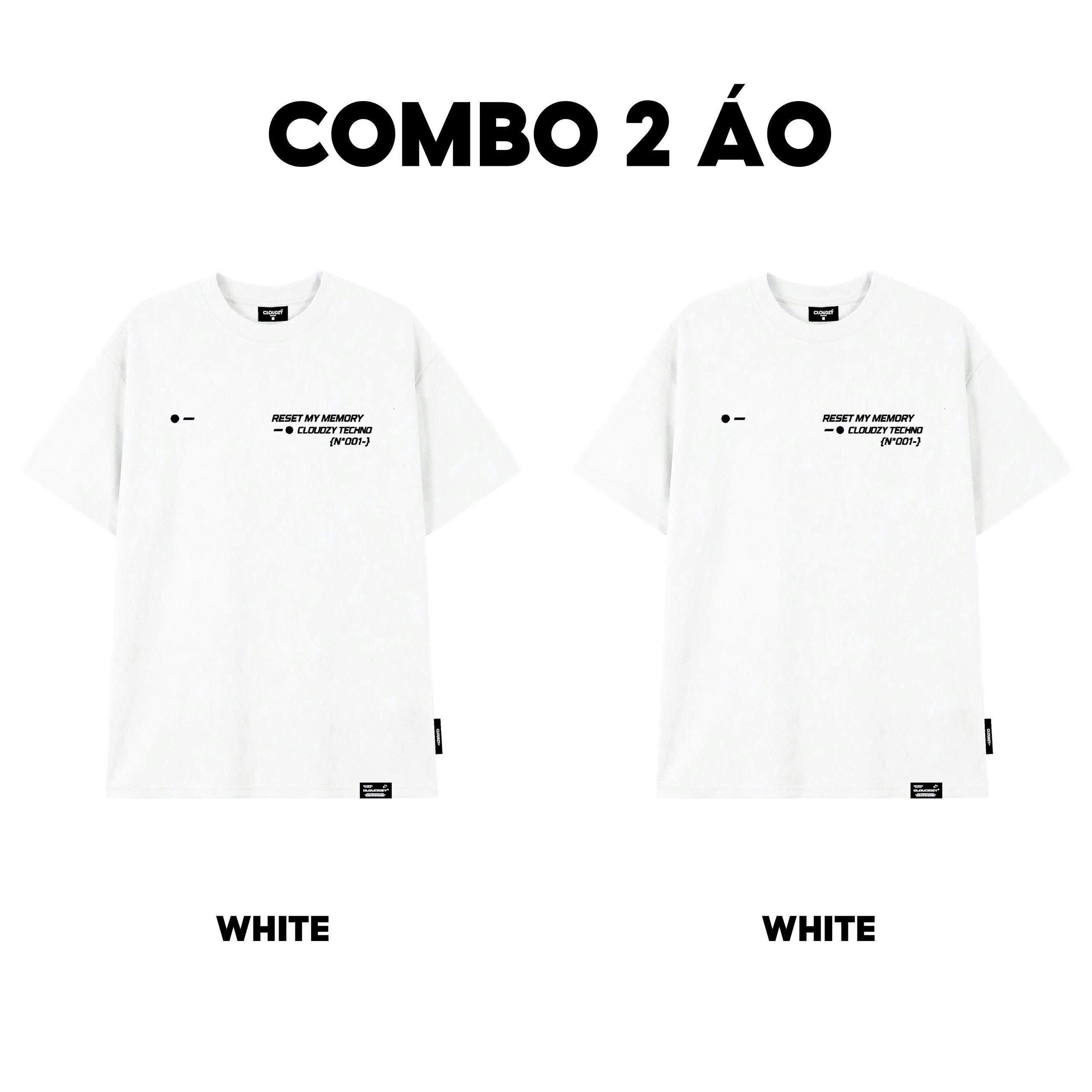 [NEW] Áo thun oversize CLOUDZY in chữ 100% cotton 250gsm áo phông form rộng nam nữ unisex local brand streetwear RESET