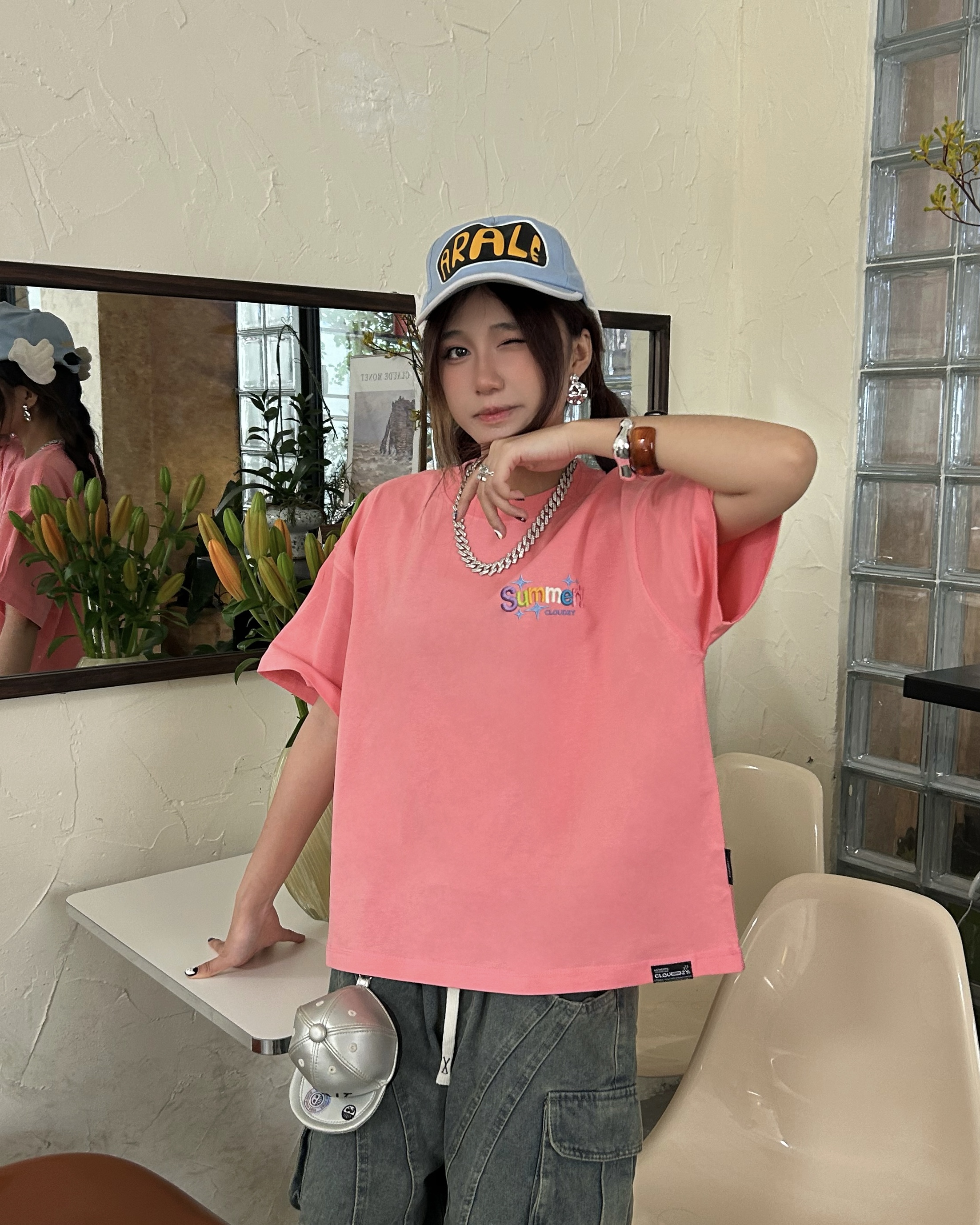 [NEW] Áo thun boxy CLOUDZY in logo màu 100% cotton 250gsm áo phông form rộng nam nữ unisex streetwear local brand SUMMER