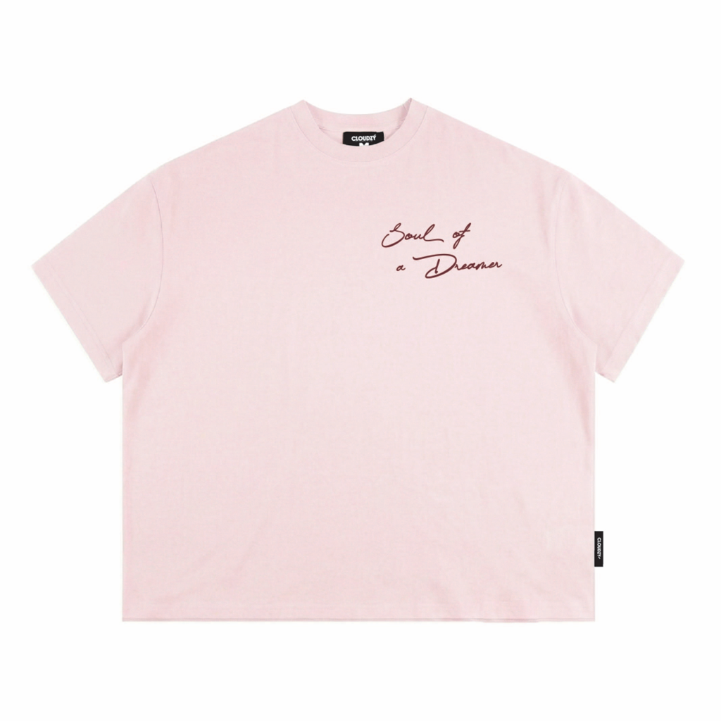 [NEW] Áo thun boxy CLOUDZY in chữ vải cotton 100% 250gsm form rộng nam nữ áo phông local brand streetwear basic OF