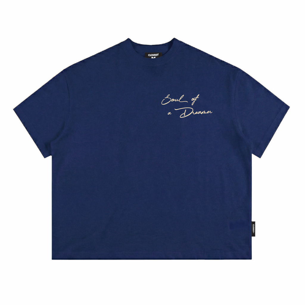 [NEW] Áo thun boxy CLOUDZY in chữ vải cotton 100% 250gsm form rộng nam nữ áo phông local brand streetwear basic OF