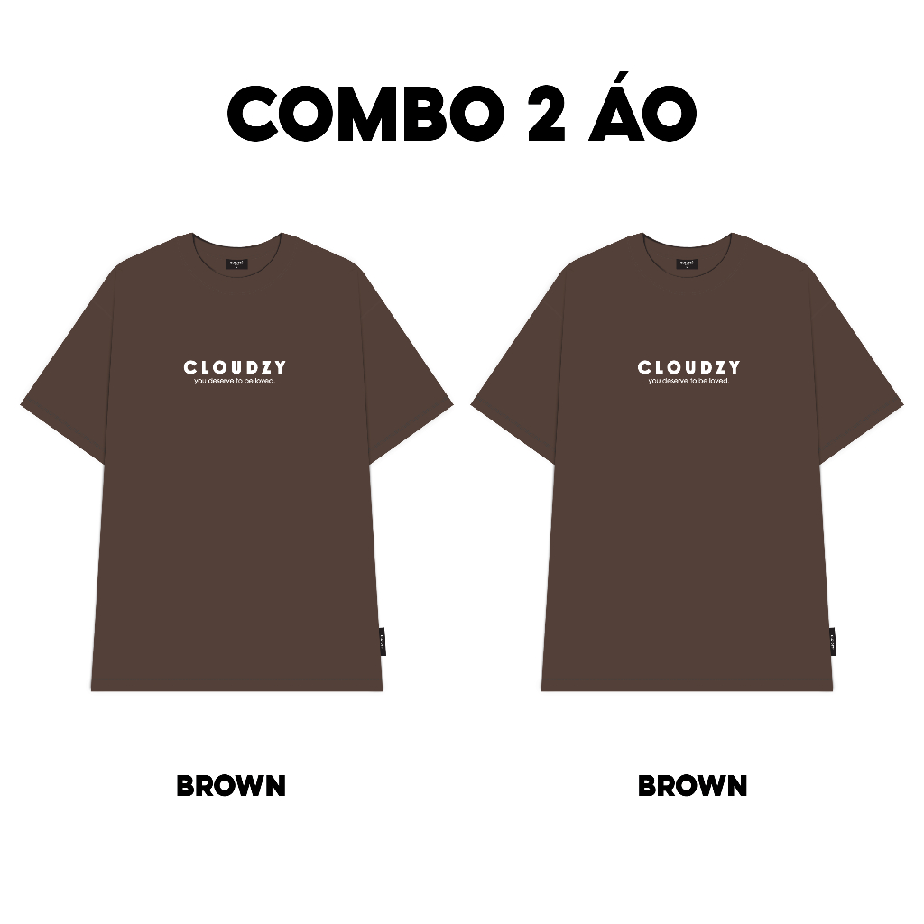 Áo thun nữ nam unisex tay lỡ phông local brand form rộng teen cổ tròn oversize CLOUDZY BE LOVED