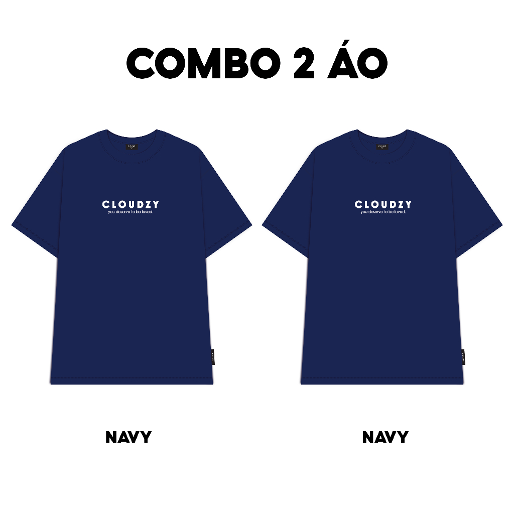 Áo thun nữ nam unisex tay lỡ phông local brand form rộng teen cổ tròn oversize CLOUDZY BE LOVED