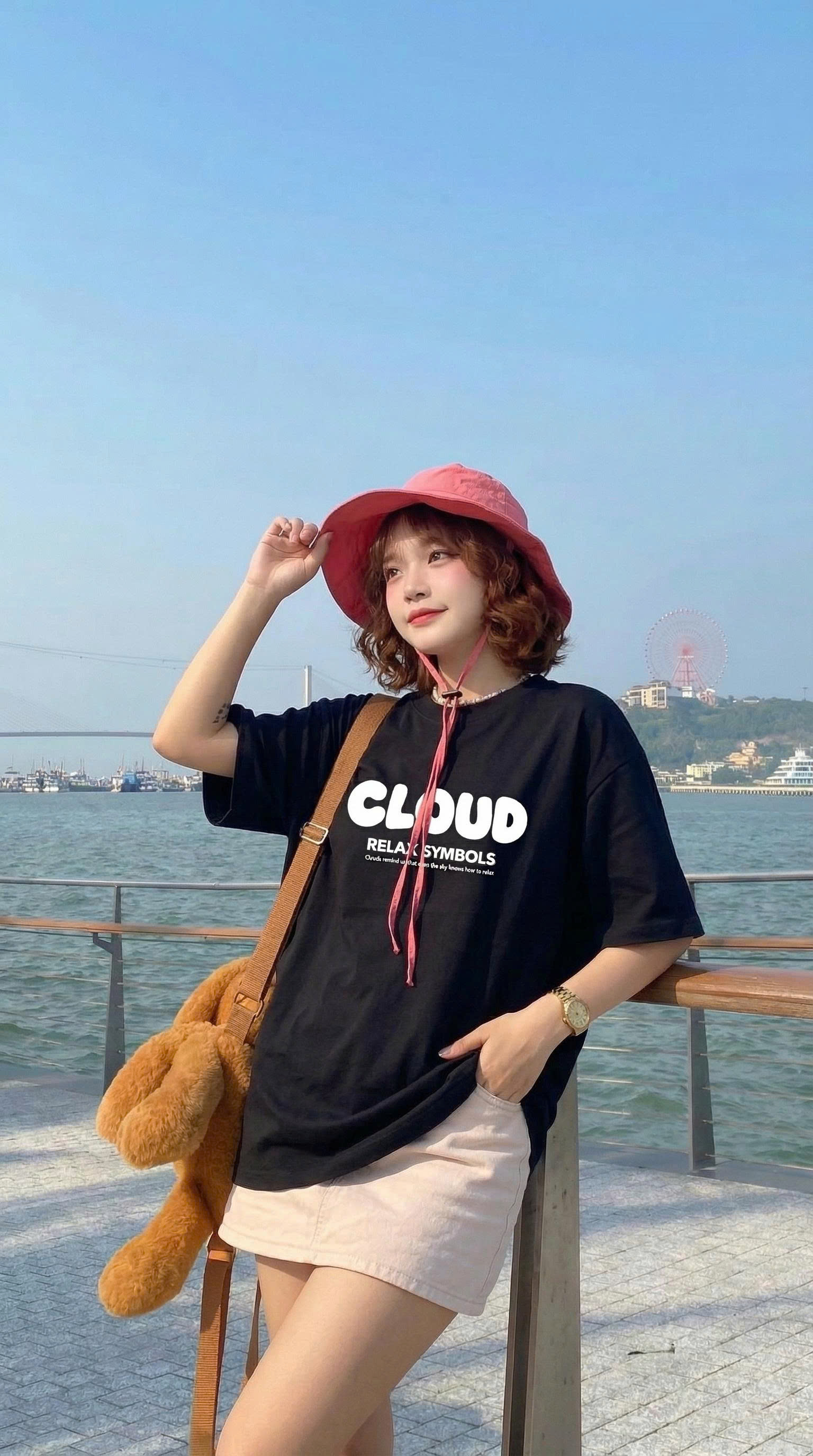 Áo phông oversize CLOUDZY cotton 100% 250gsm áo thun nam nữ form rộng đồ đôi unisex local brand basic RELAX
