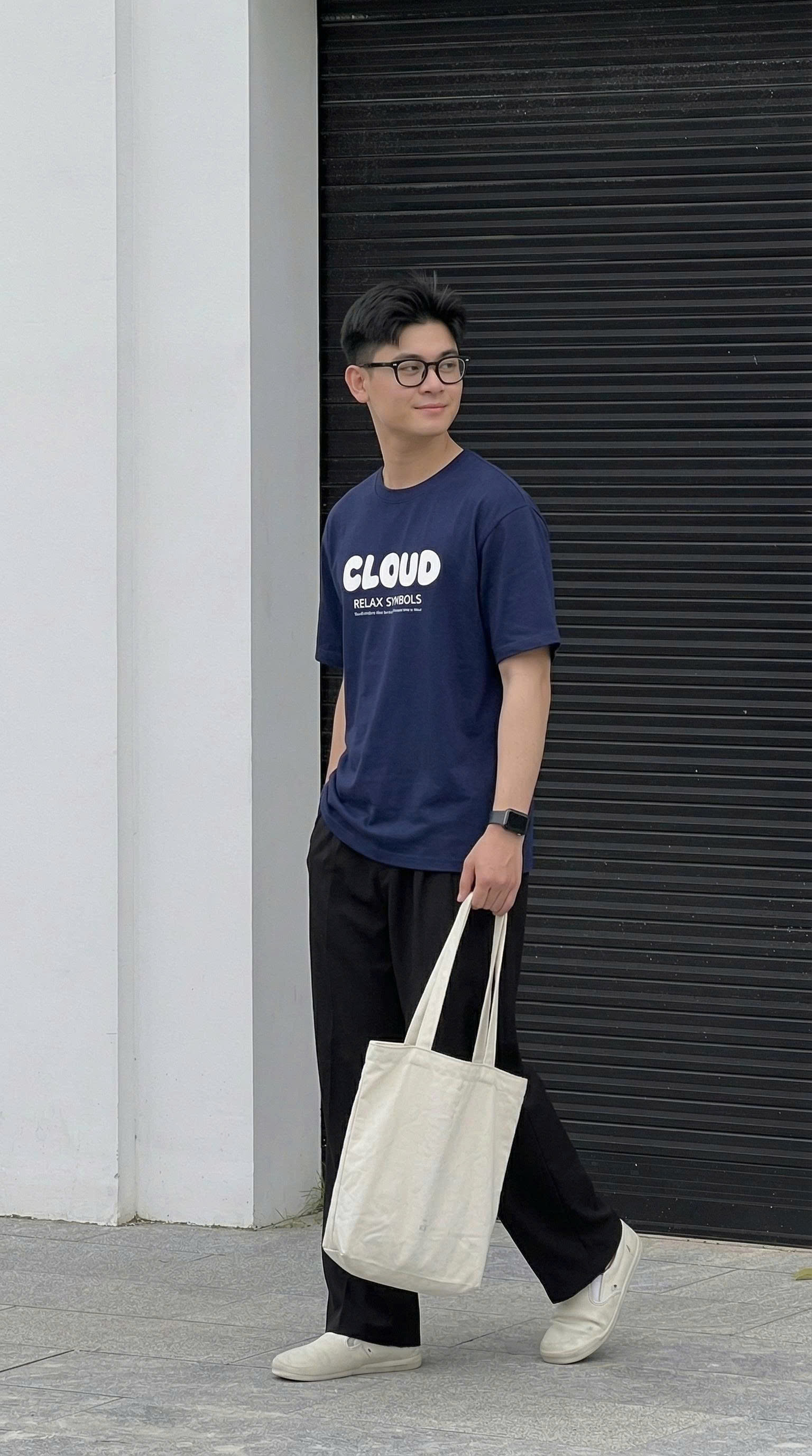 Áo phông oversize CLOUDZY cotton 100% 250gsm áo thun nam nữ form rộng đồ đôi unisex local brand basic RELAX
