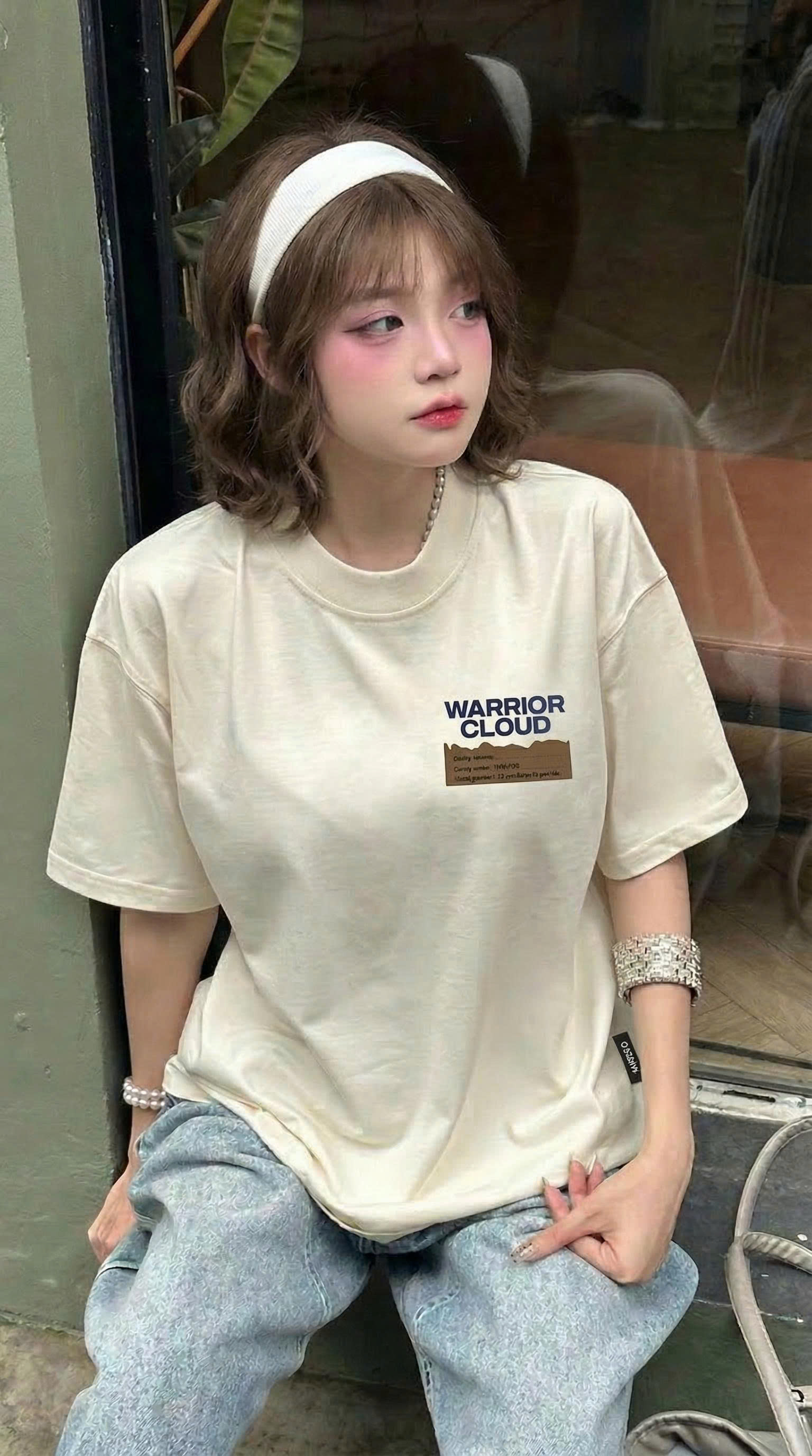 Áo thun boxy local brand CLOUDZY 100% cotton 250gsm dày dặn áo phông form rộng nam nữ unisex WARRI