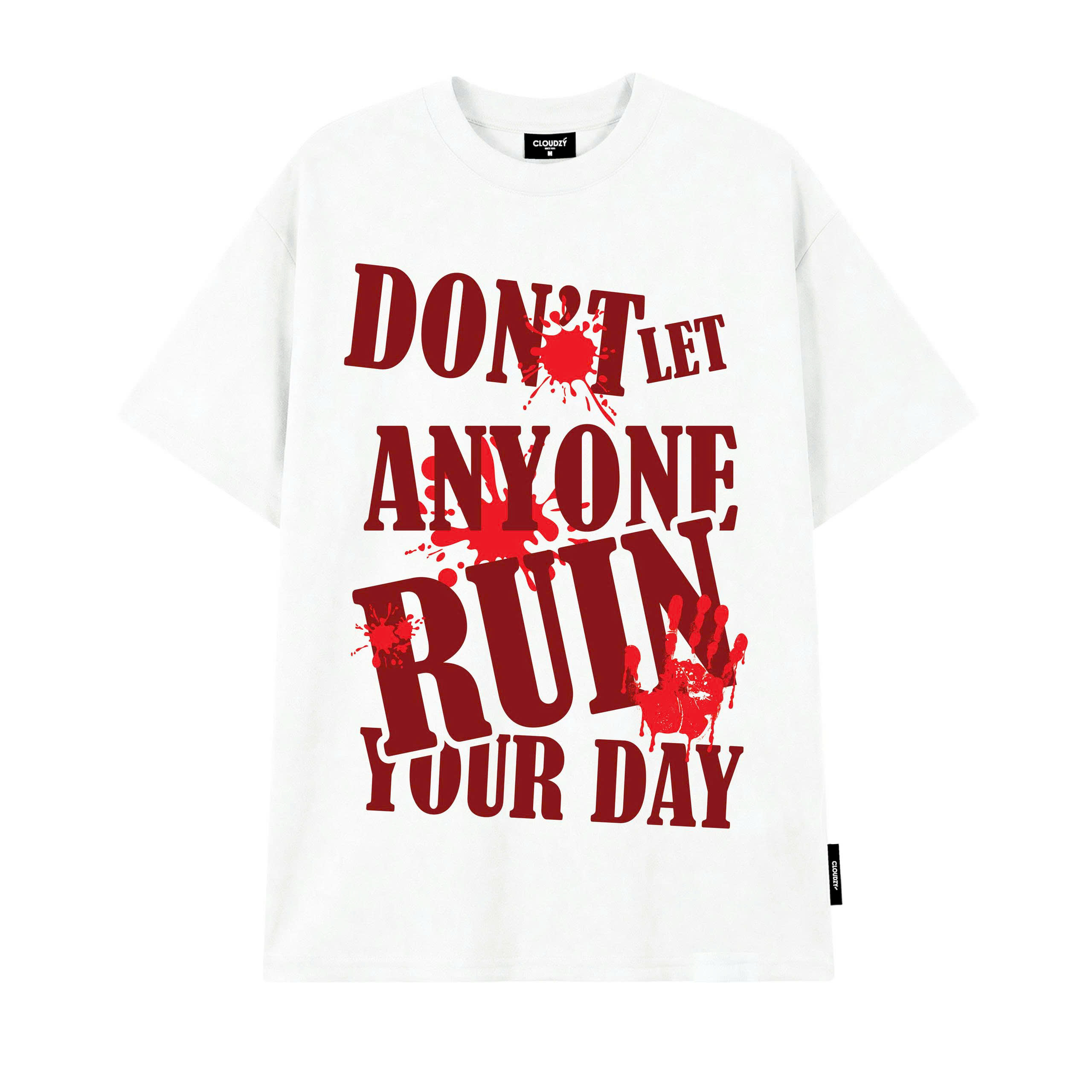 Áo thun nam unisex basic phông nữ localbrand chính hãng form rộng cổ tròn cotton CLOUDZY RUIN