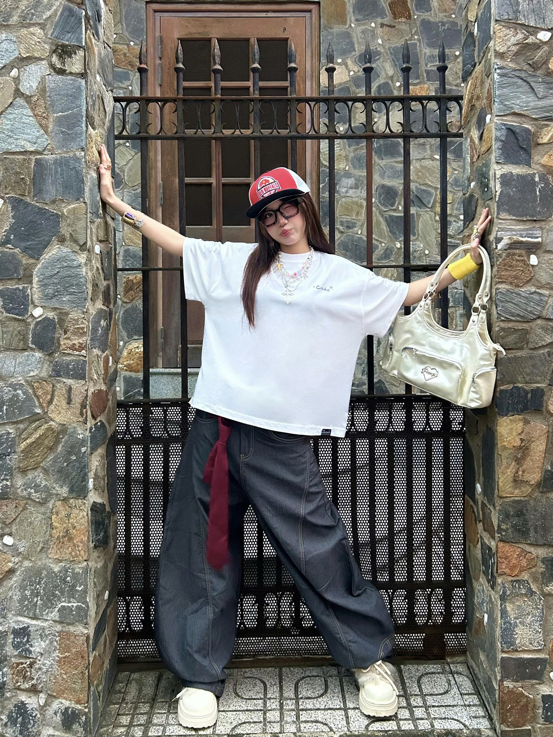 Áo thun boxy tee local brand Cloudzy unisex phông tay lỡ nữ cotton phối màu form rộng boxy SENSITIVE