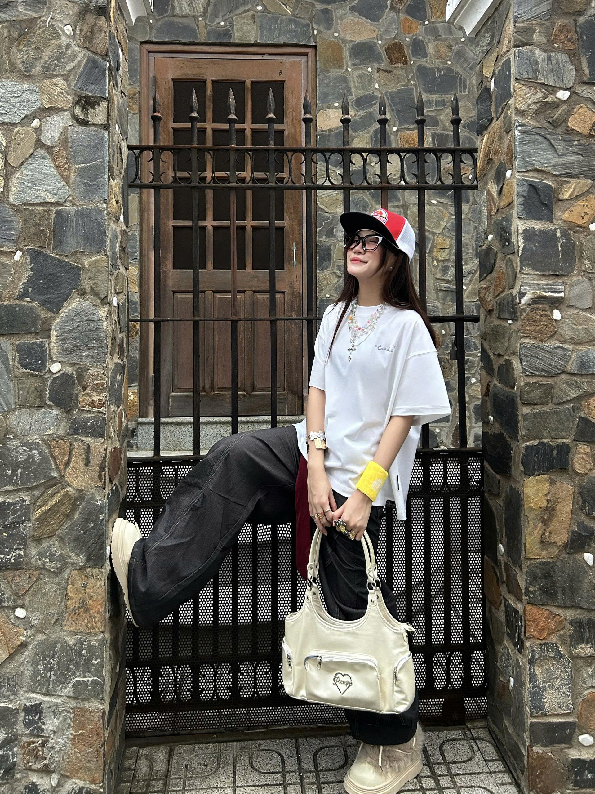 Áo thun boxy tee local brand Cloudzy unisex phông tay lỡ nữ cotton phối màu form rộng boxy SENSITIVE