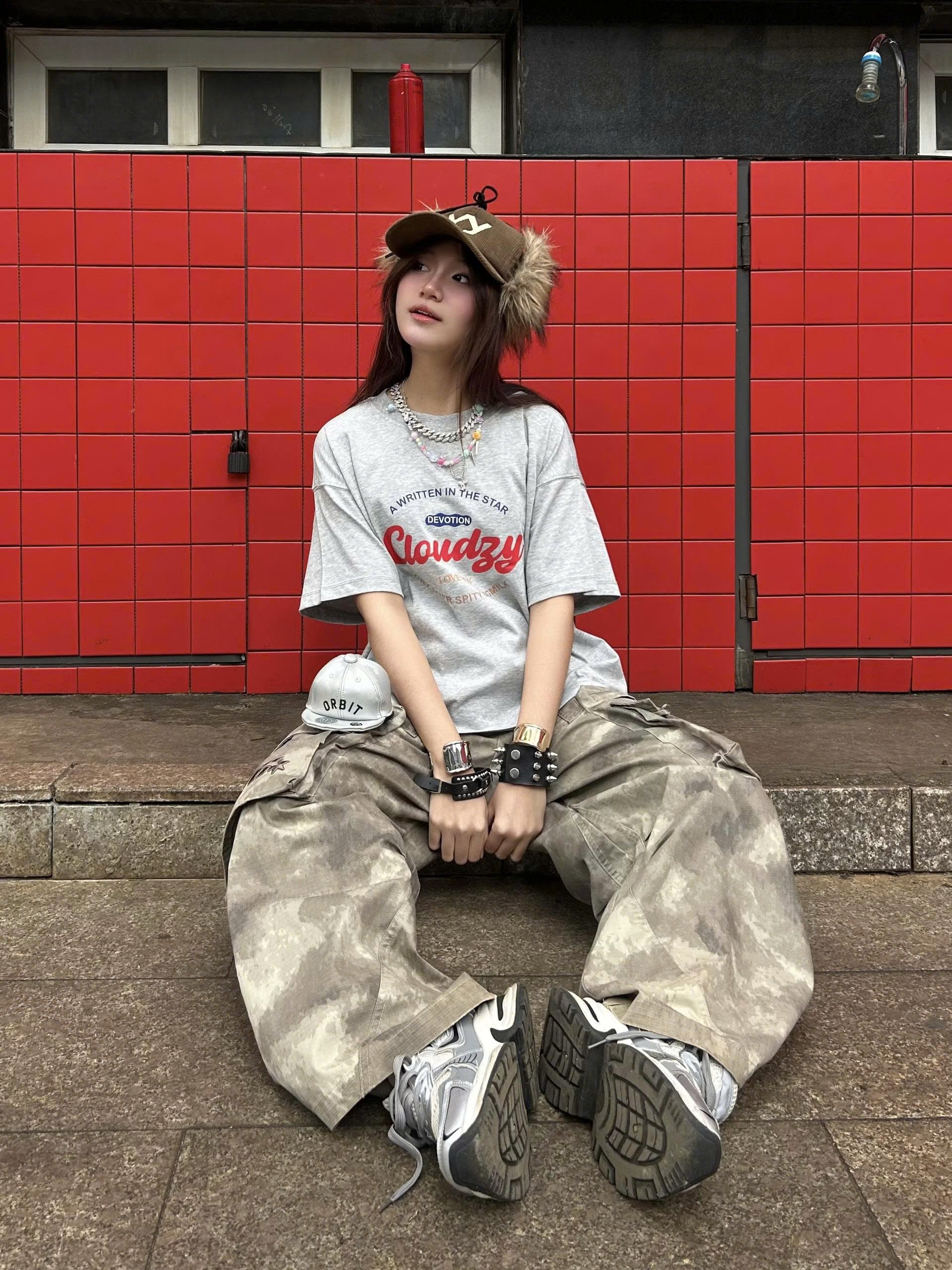 Áo thun boxy tee local brand Cloudzy unisex phông tay lỡ nữ cotton phối màu form rộng boxy DEVOTION