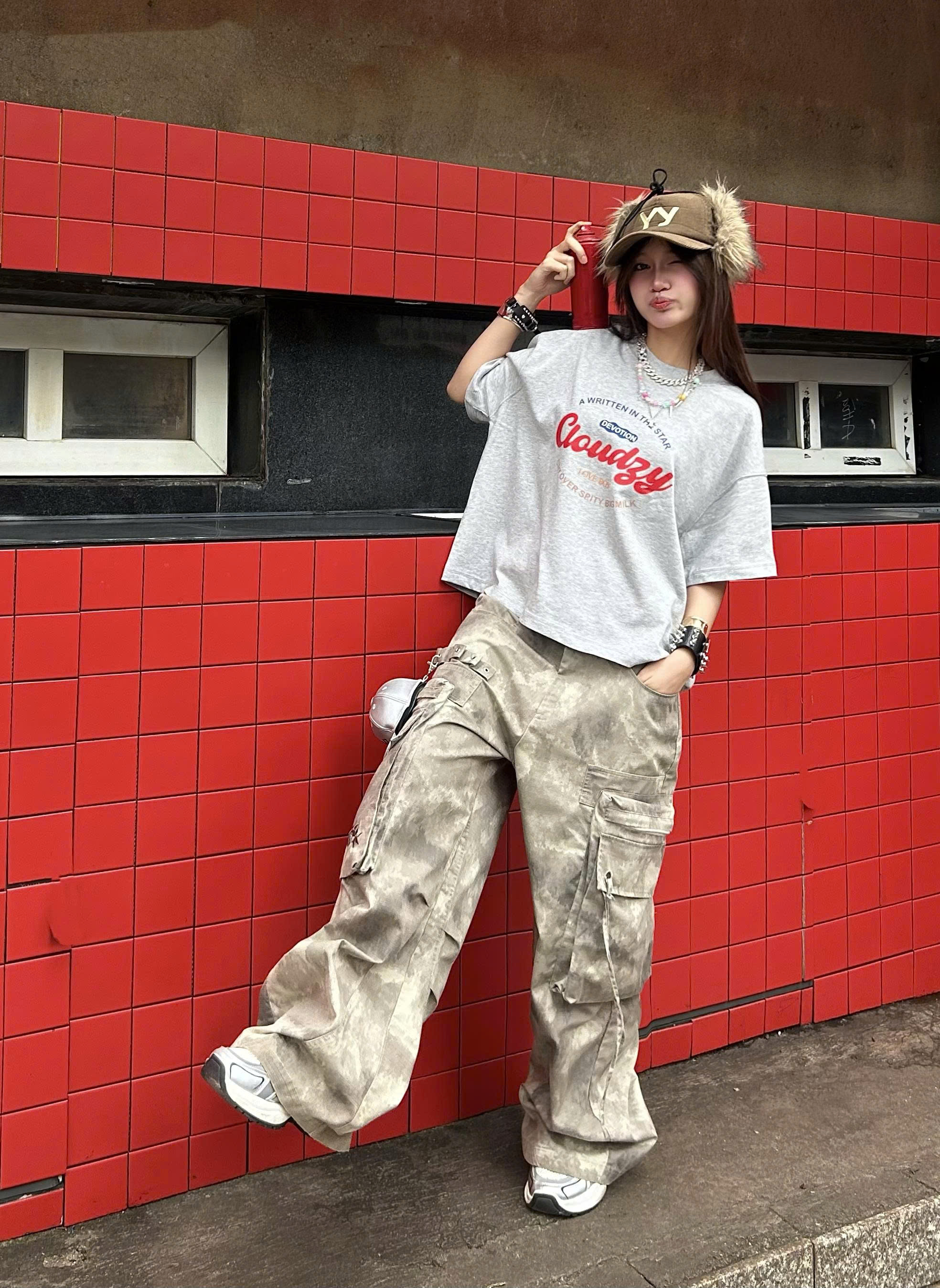 Áo thun boxy tee local brand Cloudzy unisex phông tay lỡ nữ cotton phối màu form rộng boxy DEVOTION