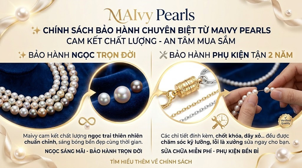 CHÍNH SÁCH BẢO HÀNH MAIVY PEARLS