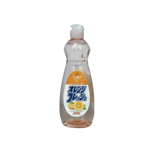 Nước rửa bát Rocket 600ml - hương cam (new)