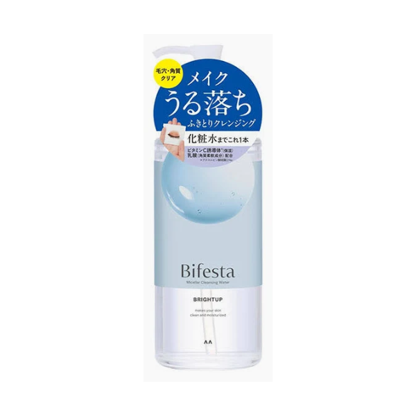 Nước tẩy trang Bifesta Micellar Cleansing Water chai 400ml mẫu mới (3 loại) (Dưỡng trắng)