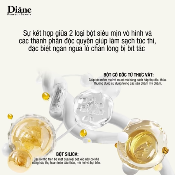 Dầu gội khô tạo kiểu Diane Perfect Beauty  Styling Dry Shampoo Volume Up 95g