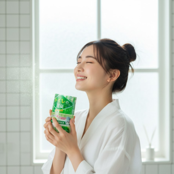 Hộp khử mùi toilet Kokubo 400ml - hương bạc hà