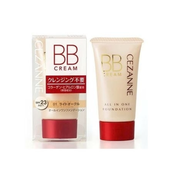 Kem nền Cezanne BB Cream 5 trong 1 tuýp 40g (02 Ochre)