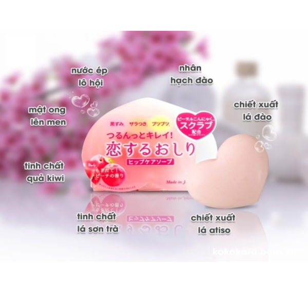 Xà phòng Pelican For Back hỗ trợ trị thâm mông 80g