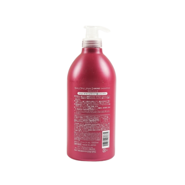 Kumano Dầu gội đầu phục hồi tóc SALONLINK AMINO chiết xuất hoa trà 1000ml