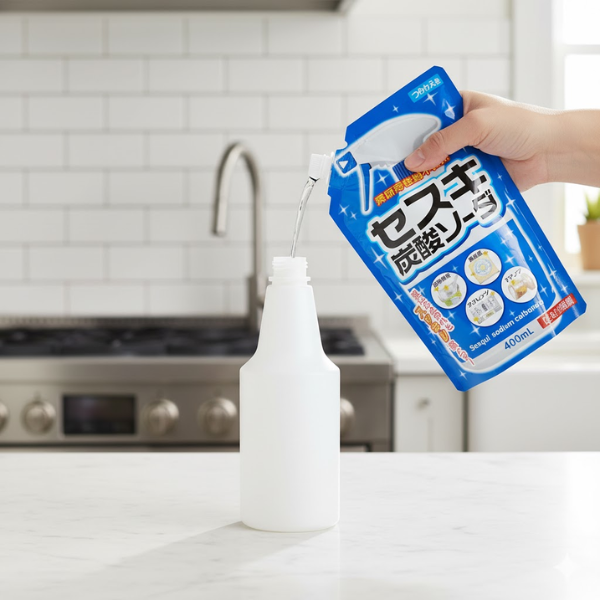 Dung dịch tẩy rửa nhà bếp Rocket túi refill 400ml