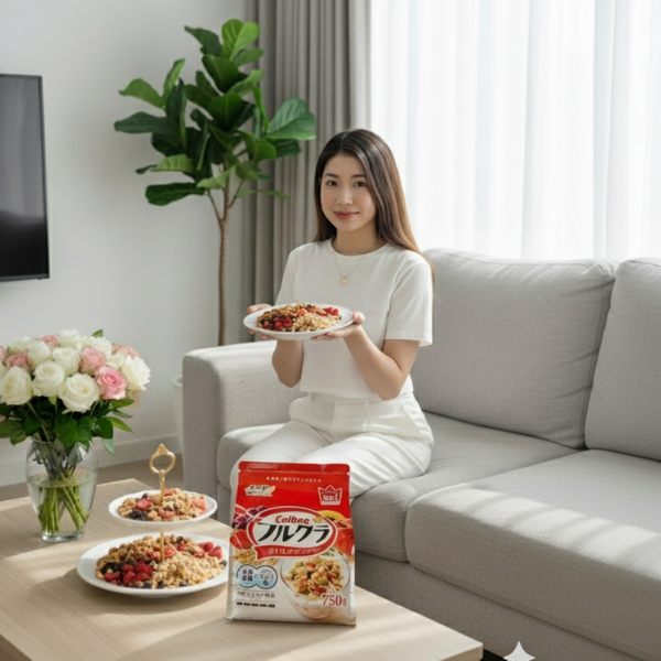 Ngũ cốc trái cây Calbee 750gr